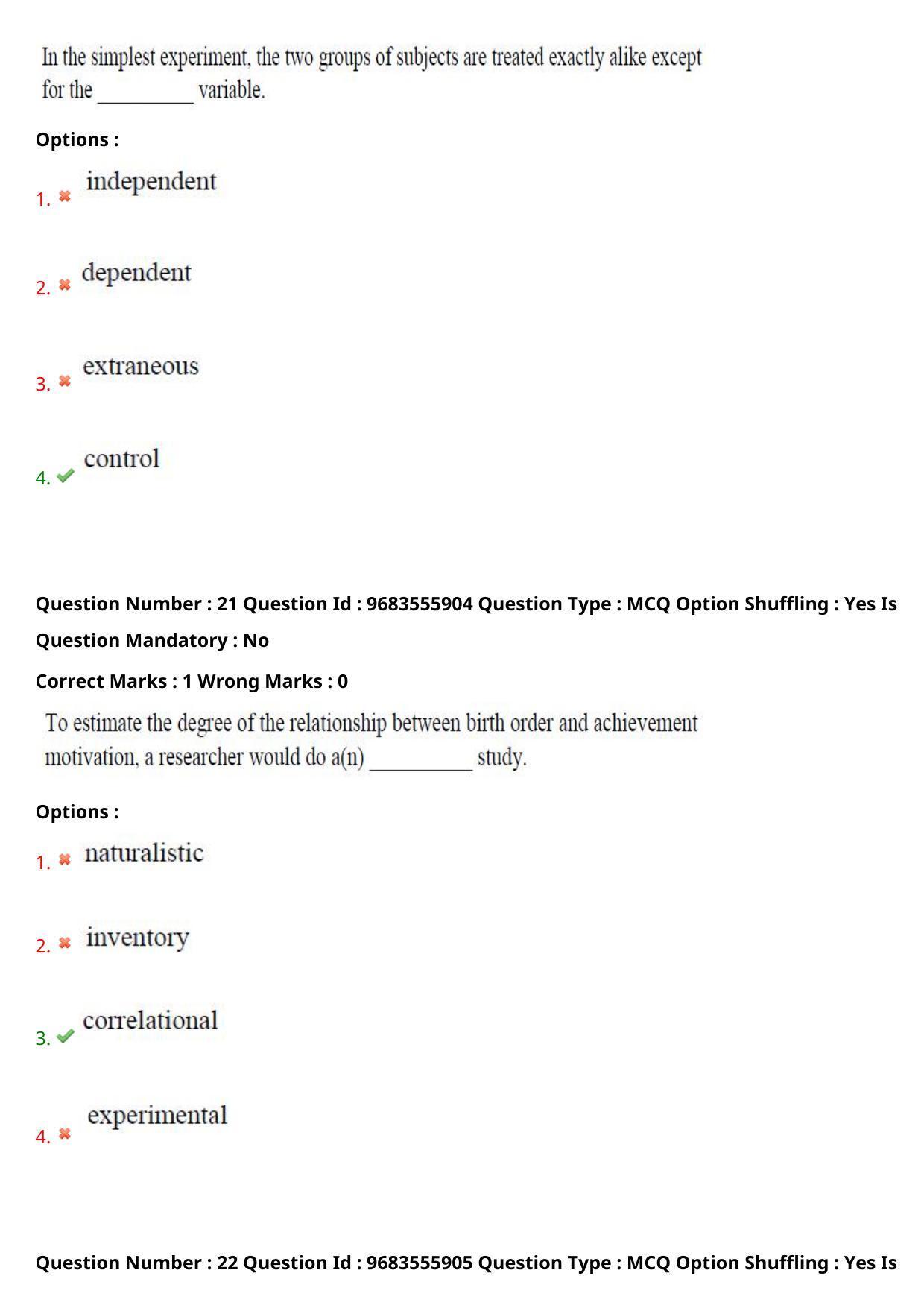 TS CPGET 2021 PGD in Child Psychology (Shift 2) Question Paper with Answer Key - Page 13