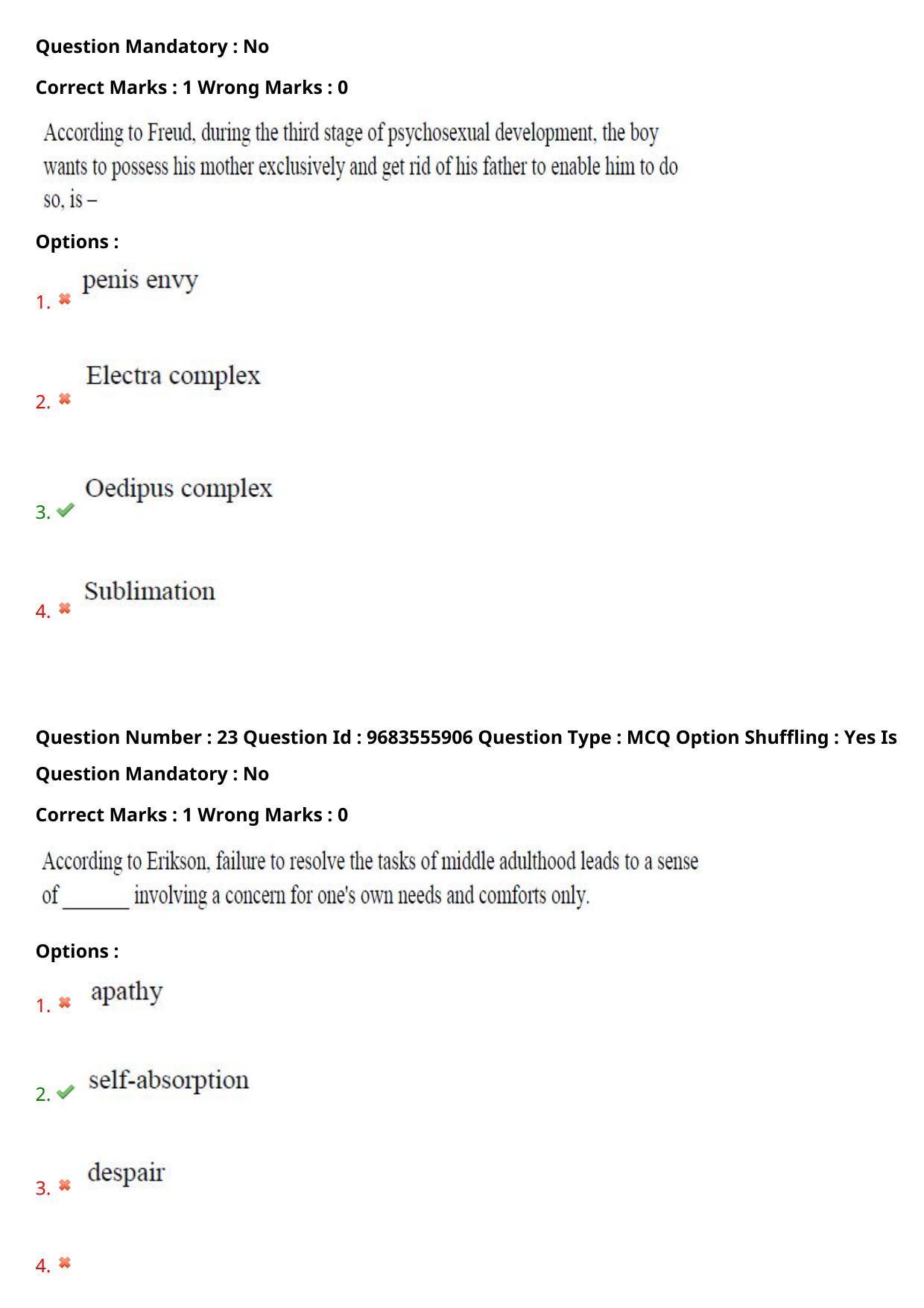 TS CPGET 2021 PGD in Child Psychology (Shift 2) Question Paper with Answer Key - Page 14