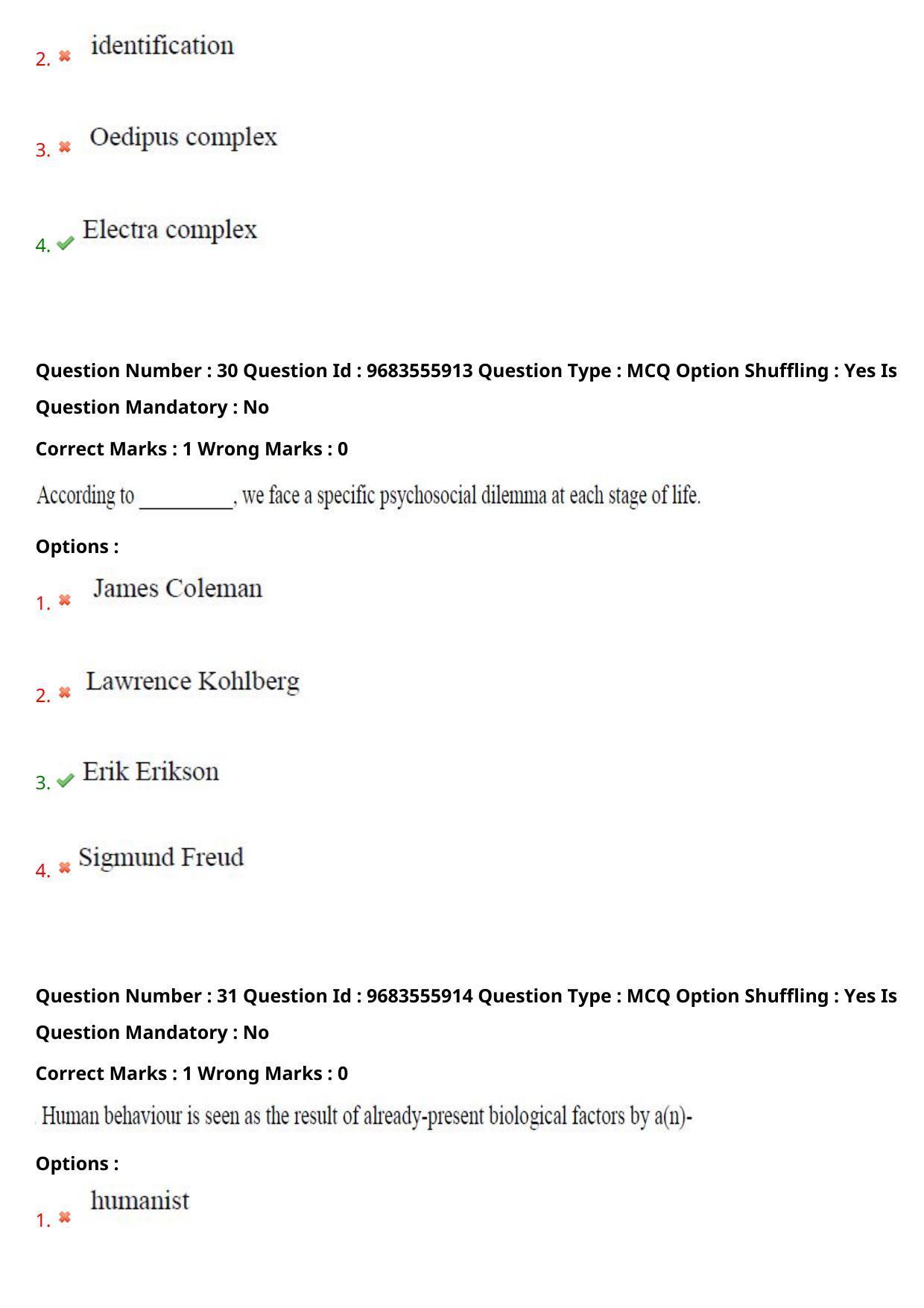 TS CPGET 2021 PGD in Child Psychology (Shift 2) Question Paper with Answer Key - Page 18