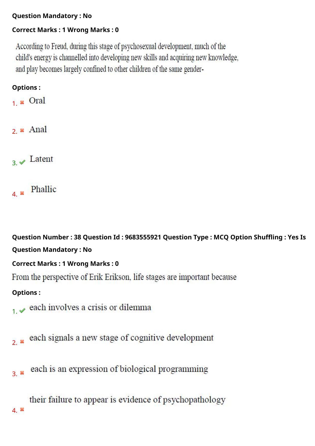 TS CPGET 2021 PGD in Child Psychology (Shift 2) Question Paper with Answer Key - Page 22