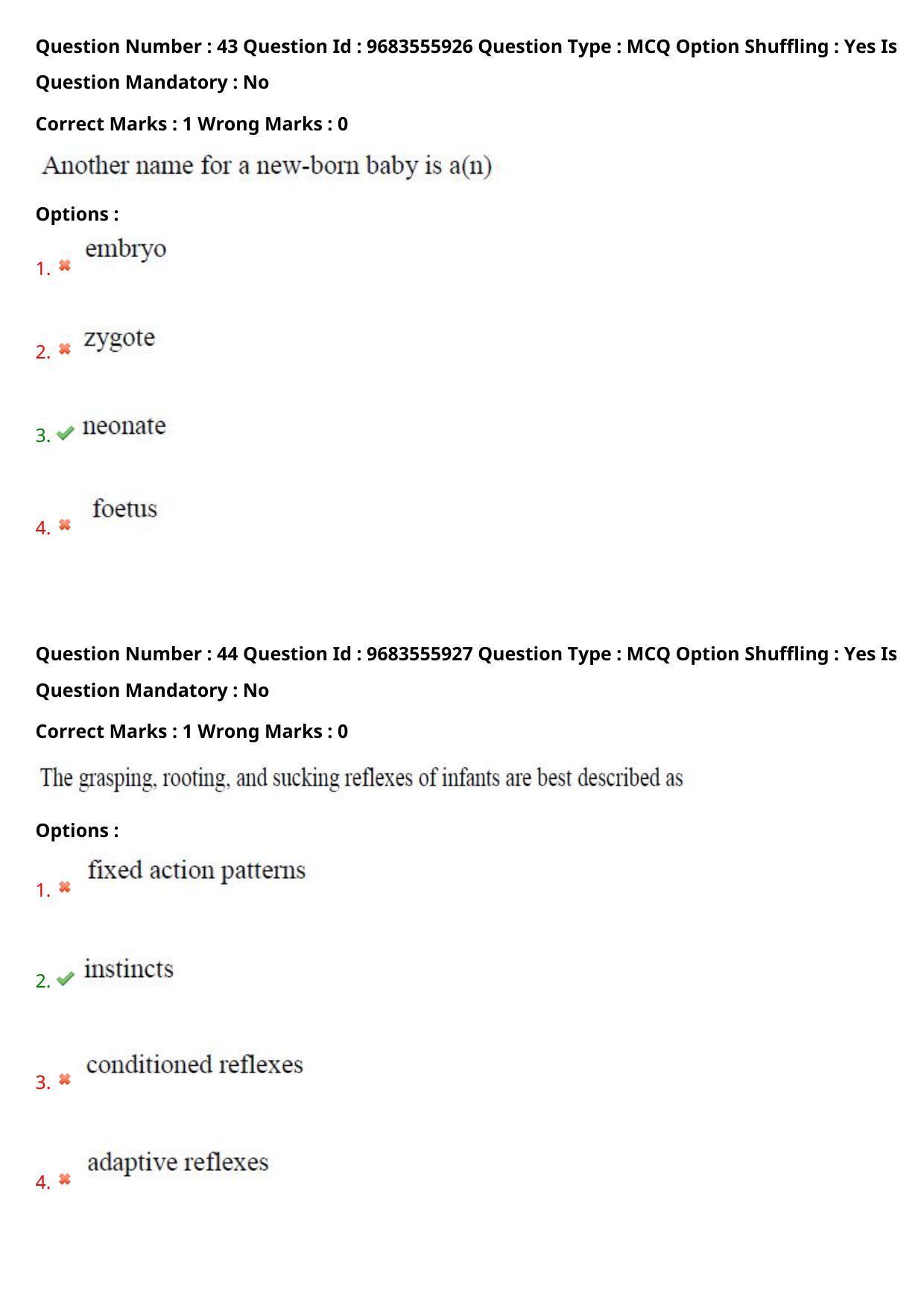 TS CPGET 2021 PGD in Child Psychology (Shift 2) Question Paper with Answer Key - Page 25