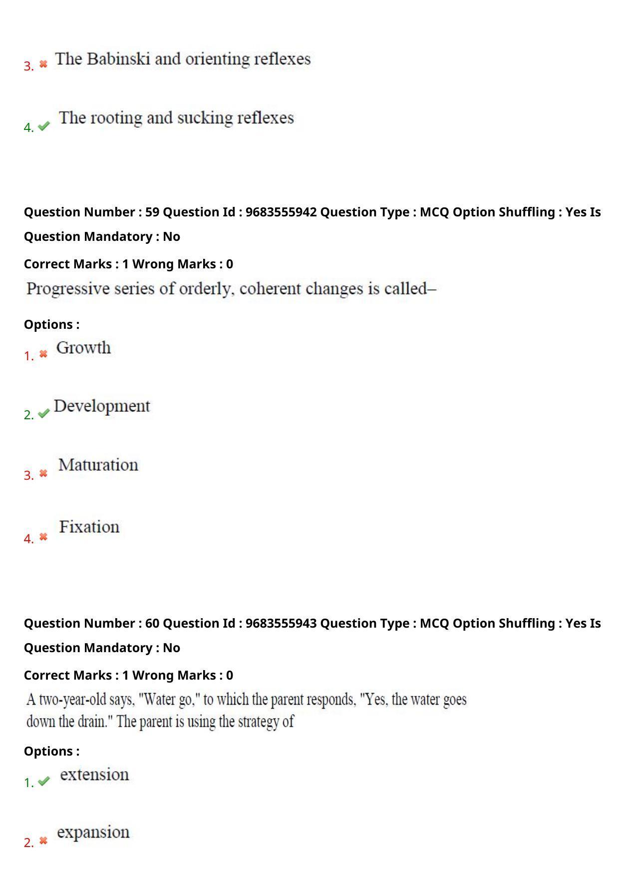 TS CPGET 2021 PGD in Child Psychology (Shift 2) Question Paper with Answer Key - Page 33