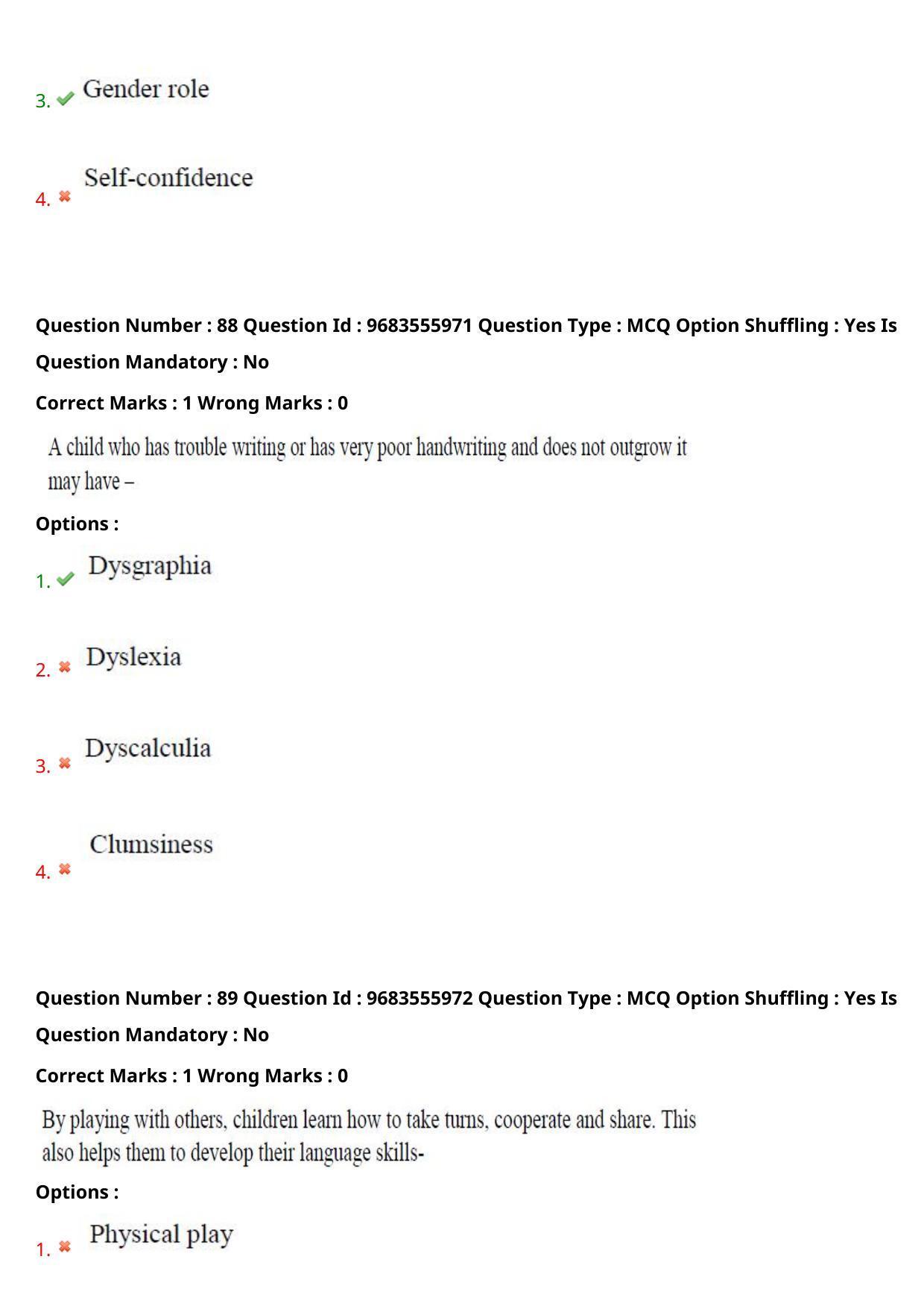 TS CPGET 2021 PGD in Child Psychology (Shift 2) Question Paper with Answer Key - Page 48