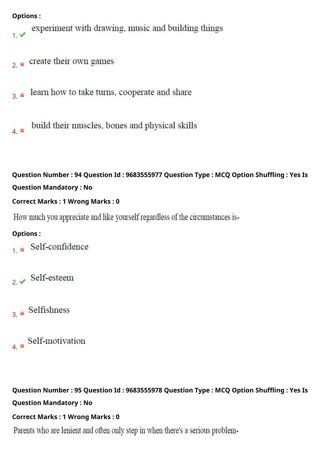 TS CPGET 2021 PGD in Child Psychology (Shift 2) Question Paper with Answer Key - Page 51