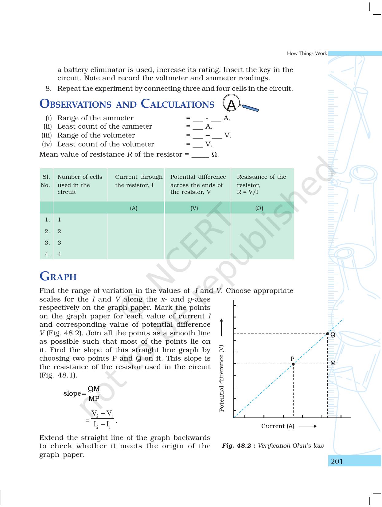 NCERT Laboratory Manuals for Class X Science - How Things Work - Page 3