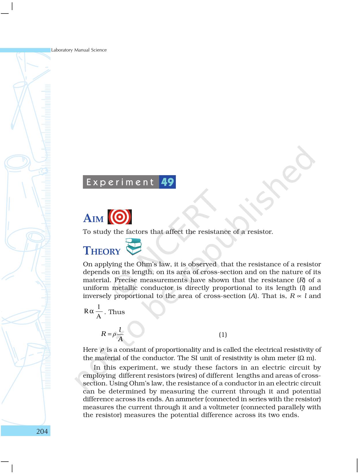 NCERT Laboratory Manuals for Class X Science - How Things Work - Page 6