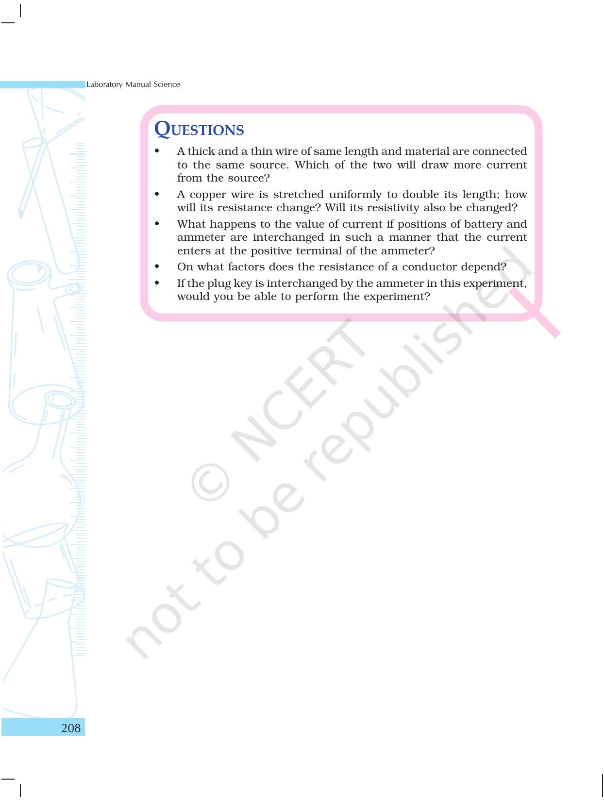 NCERT Laboratory Manuals for Class X Science - How Things Work - Page 10
