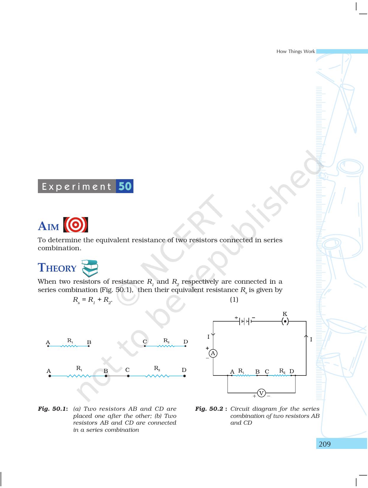 NCERT Laboratory Manuals for Class X Science - How Things Work - Page 11