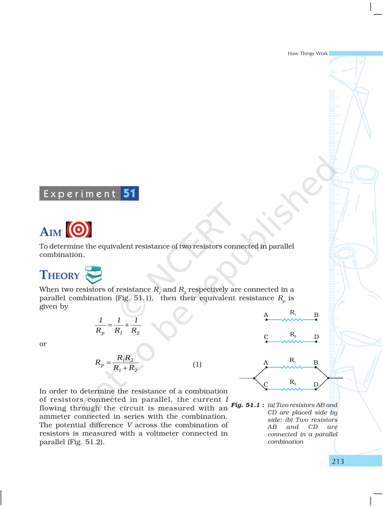 NCERT Laboratory Manuals for Class X Science - How Things Work - Page 15