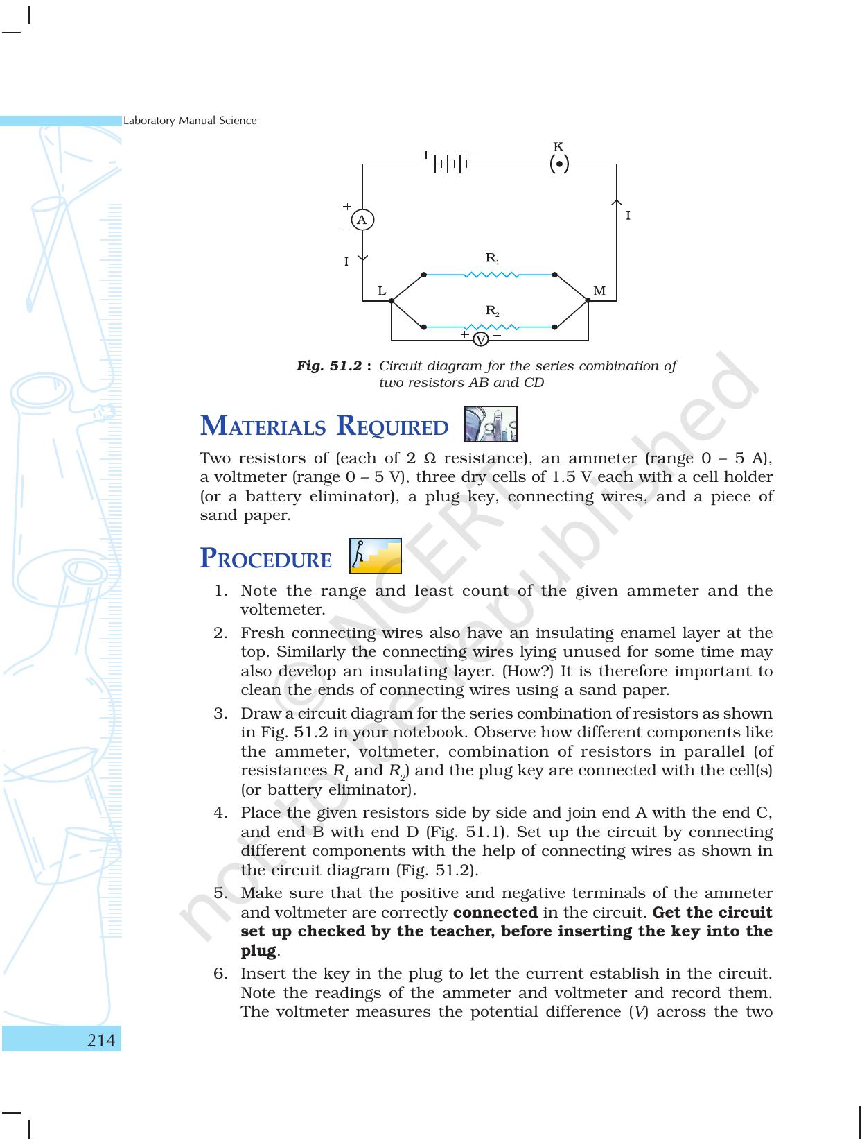 NCERT Laboratory Manuals for Class X Science - How Things Work - Page 16