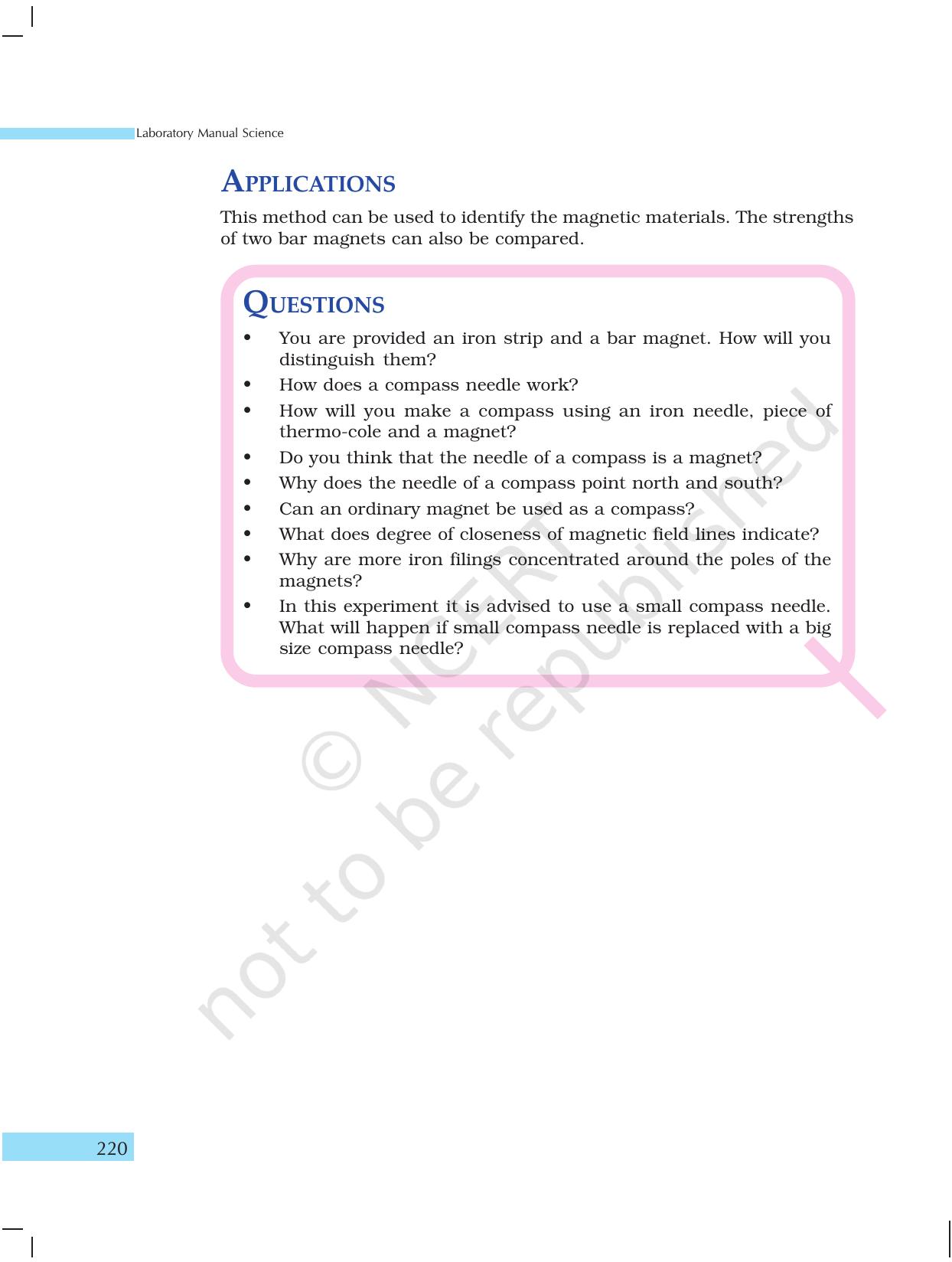 NCERT Laboratory Manuals for Class X Science - How Things Work - Page 22