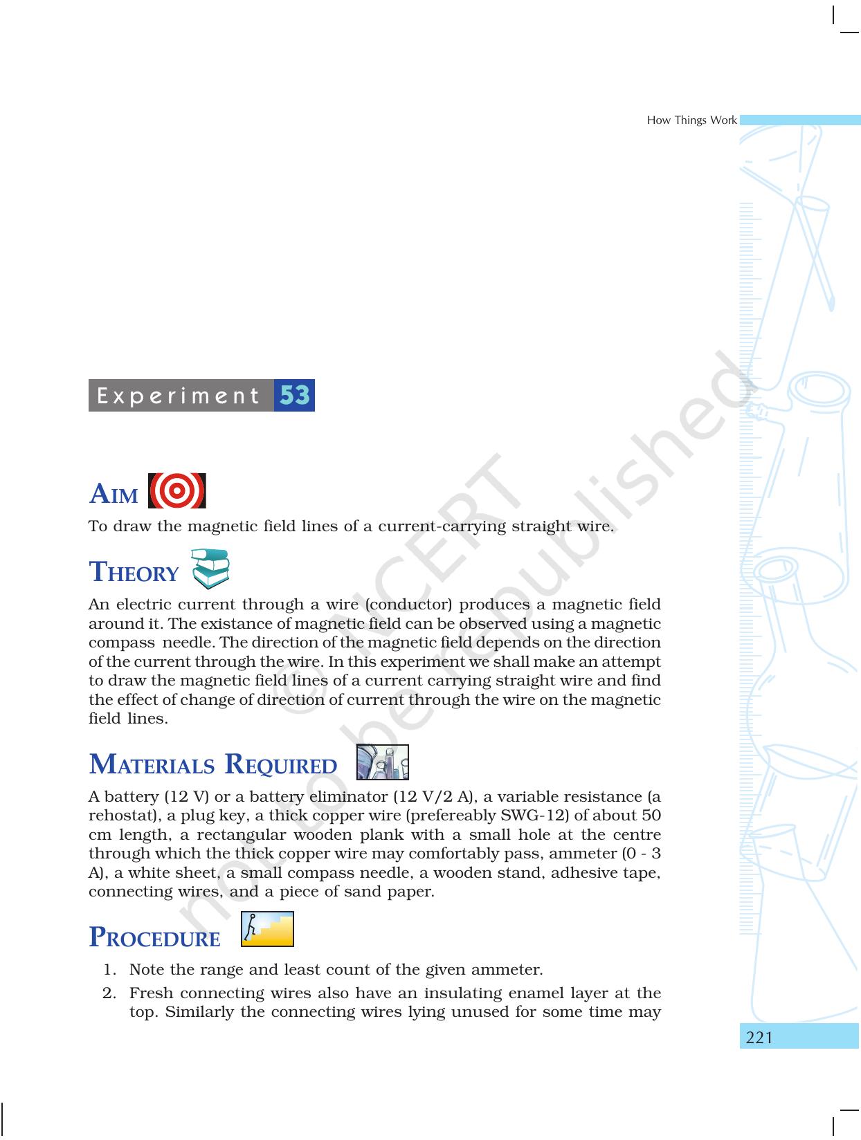 NCERT Laboratory Manuals for Class X Science - How Things Work - Page 23