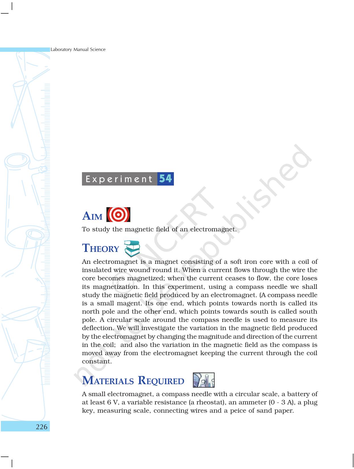 NCERT Laboratory Manuals for Class X Science - How Things Work - Page 28