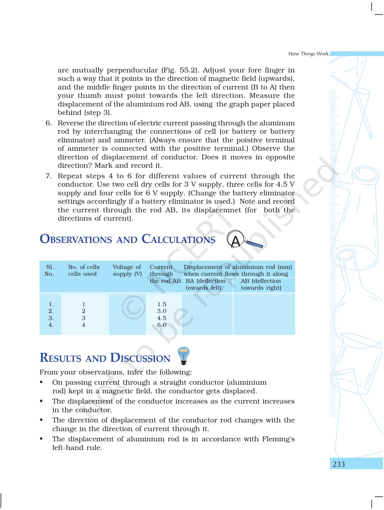 NCERT Laboratory Manuals for Class X Science - How Things Work - Page 35