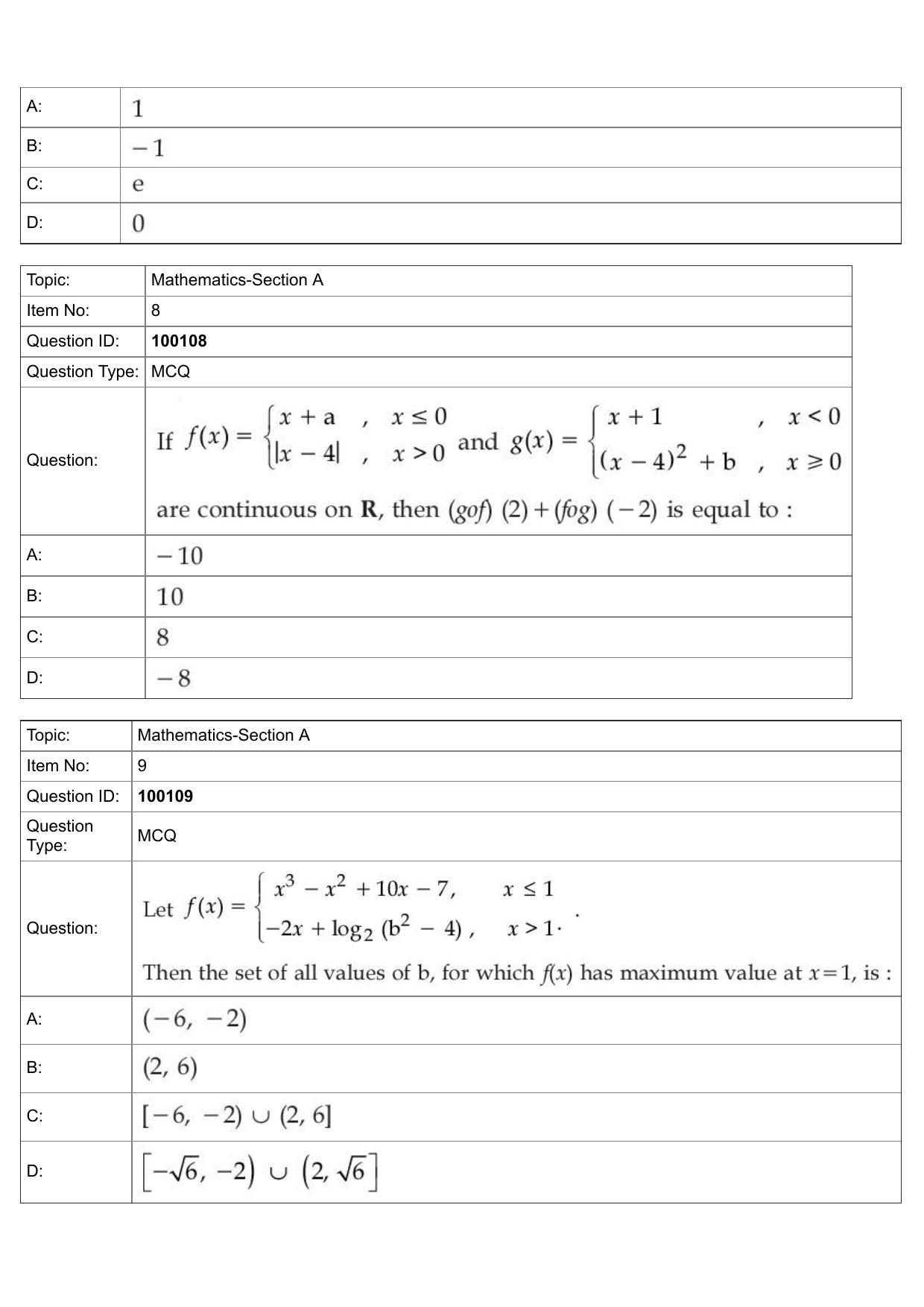 JEE Mains 2022: BTech English (Shift 1) 26-07-2022 Question Paper - Page 4