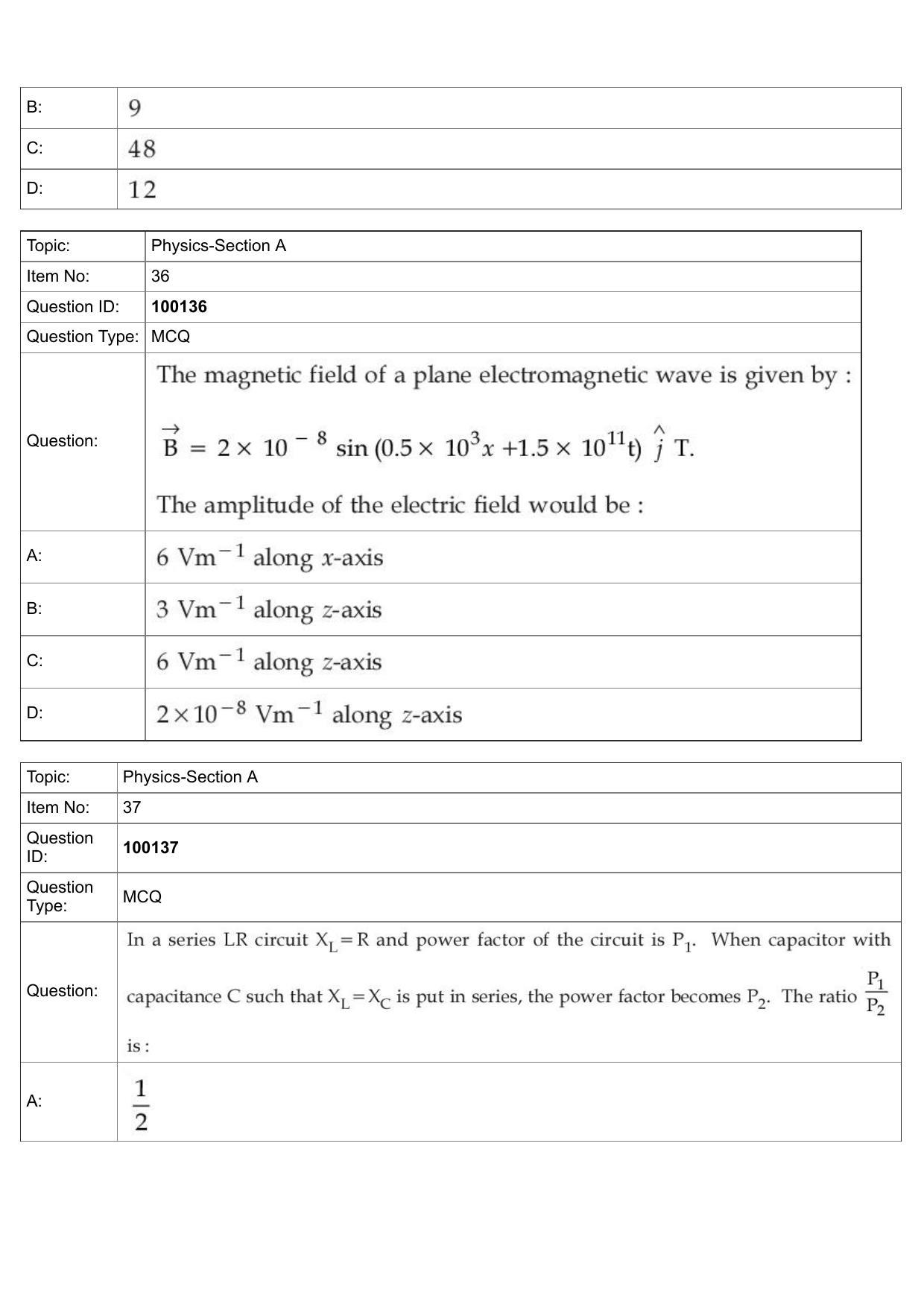 JEE Mains 2022: BTech English (Shift 1) 26-07-2022 Question Paper - Page 15