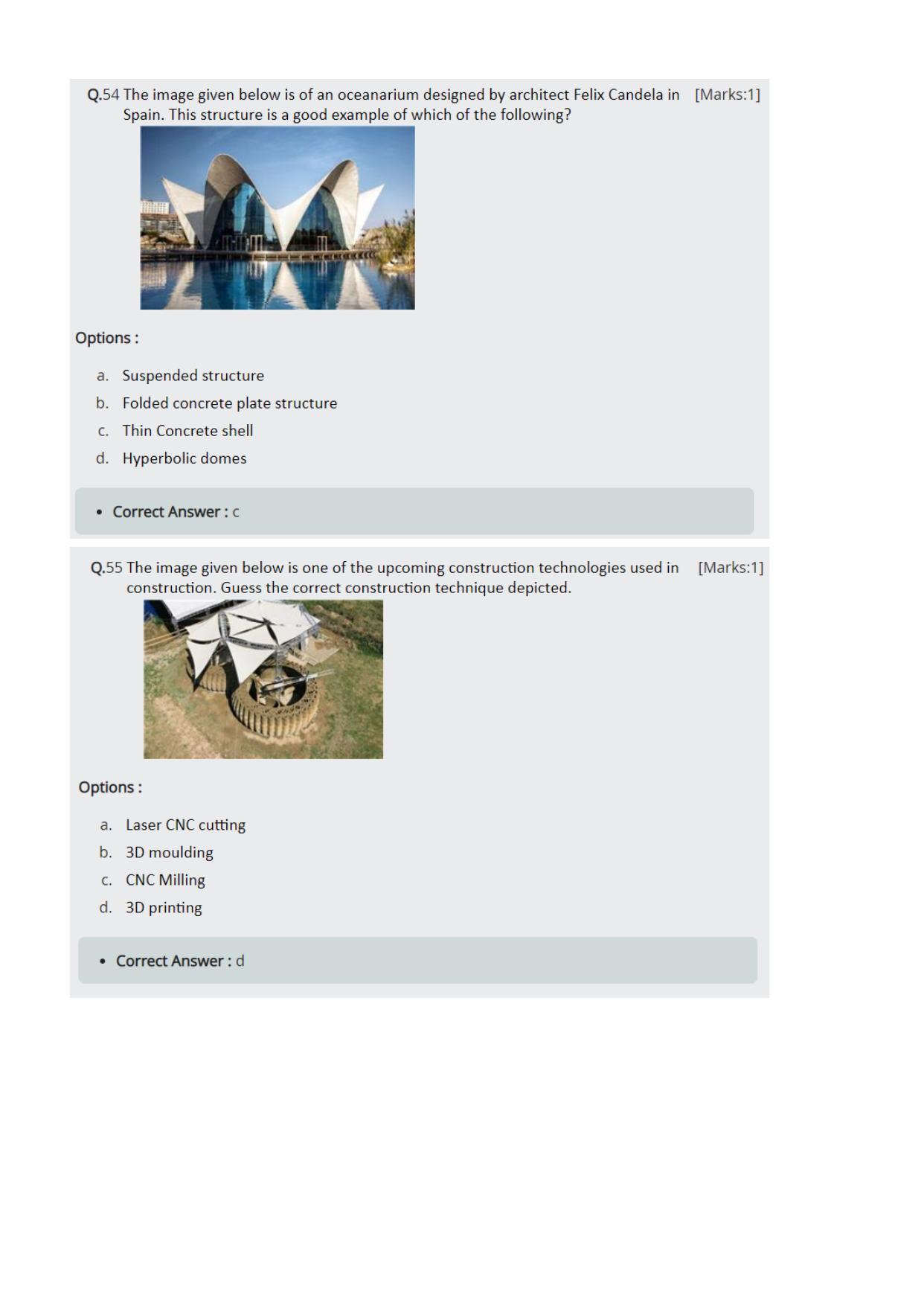  NATA 2021 Question Paper - Page 20