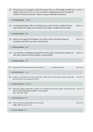  NATA 2021 Question Paper