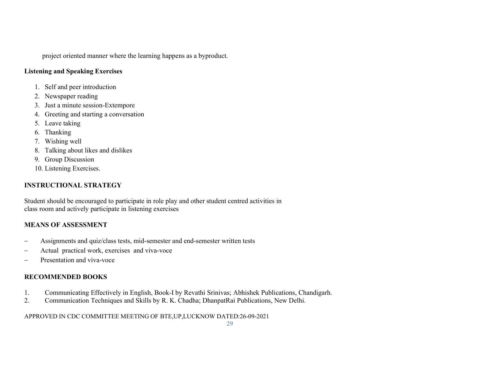 SYLLABUS FOR SEMESTER SYSTEM EFFECTIVE FROM (2021-2022) - RENEWABLE ENERGY - Page 29