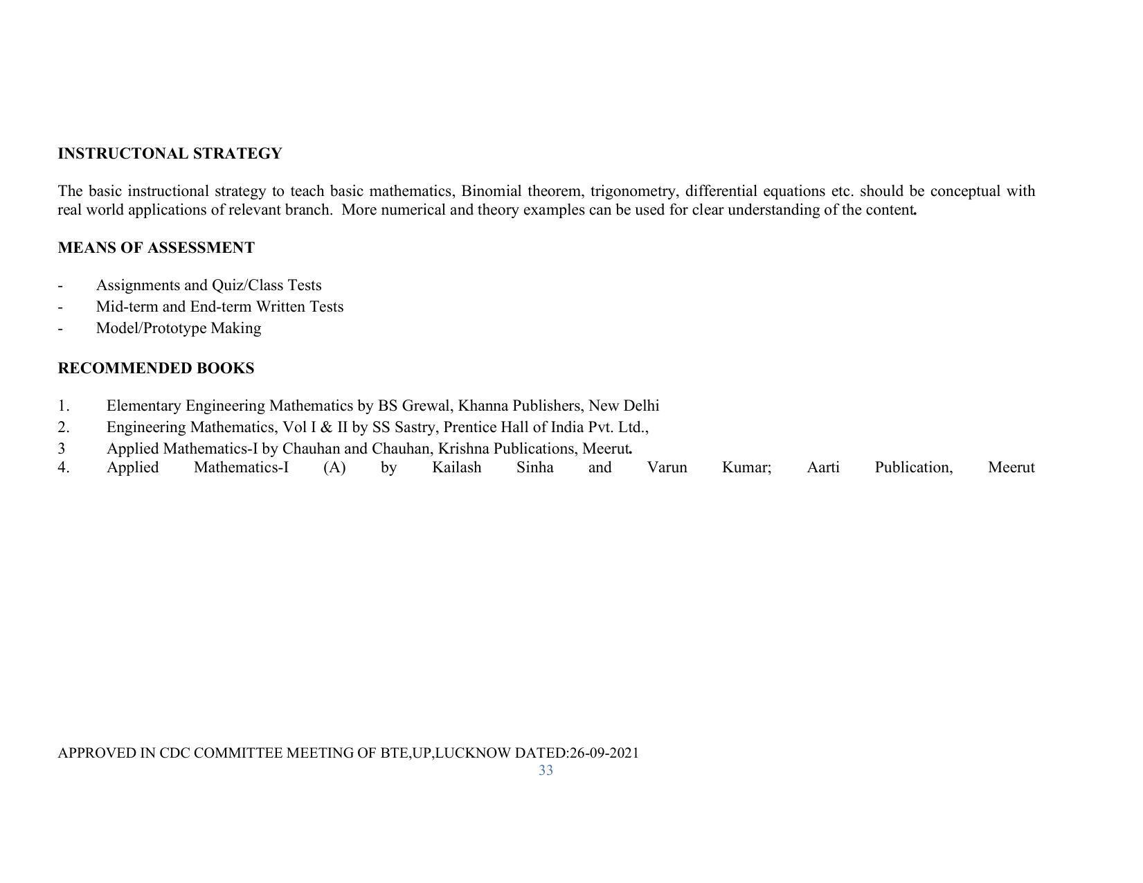 SYLLABUS FOR SEMESTER SYSTEM EFFECTIVE FROM (2021-2022) - RENEWABLE ENERGY - Page 33