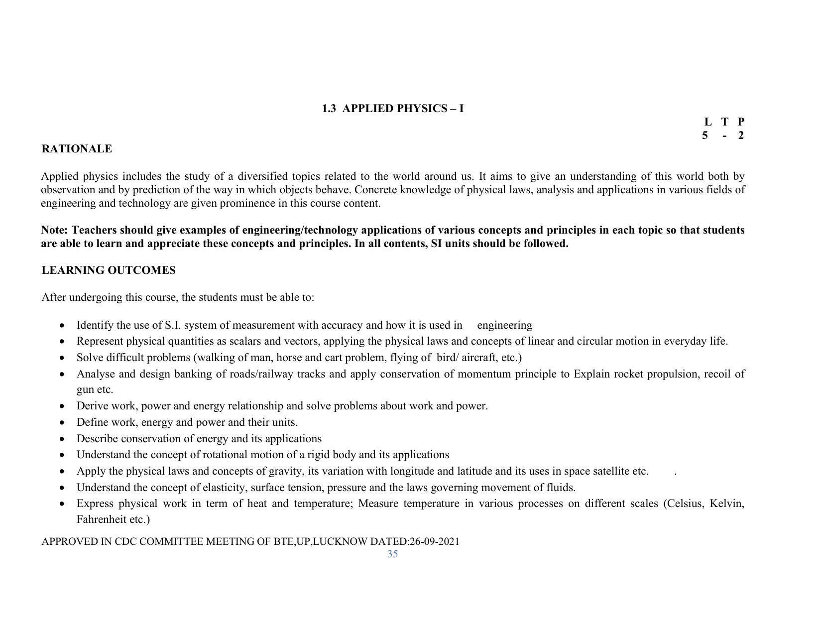 SYLLABUS FOR SEMESTER SYSTEM EFFECTIVE FROM (2021-2022) - RENEWABLE ENERGY - Page 35