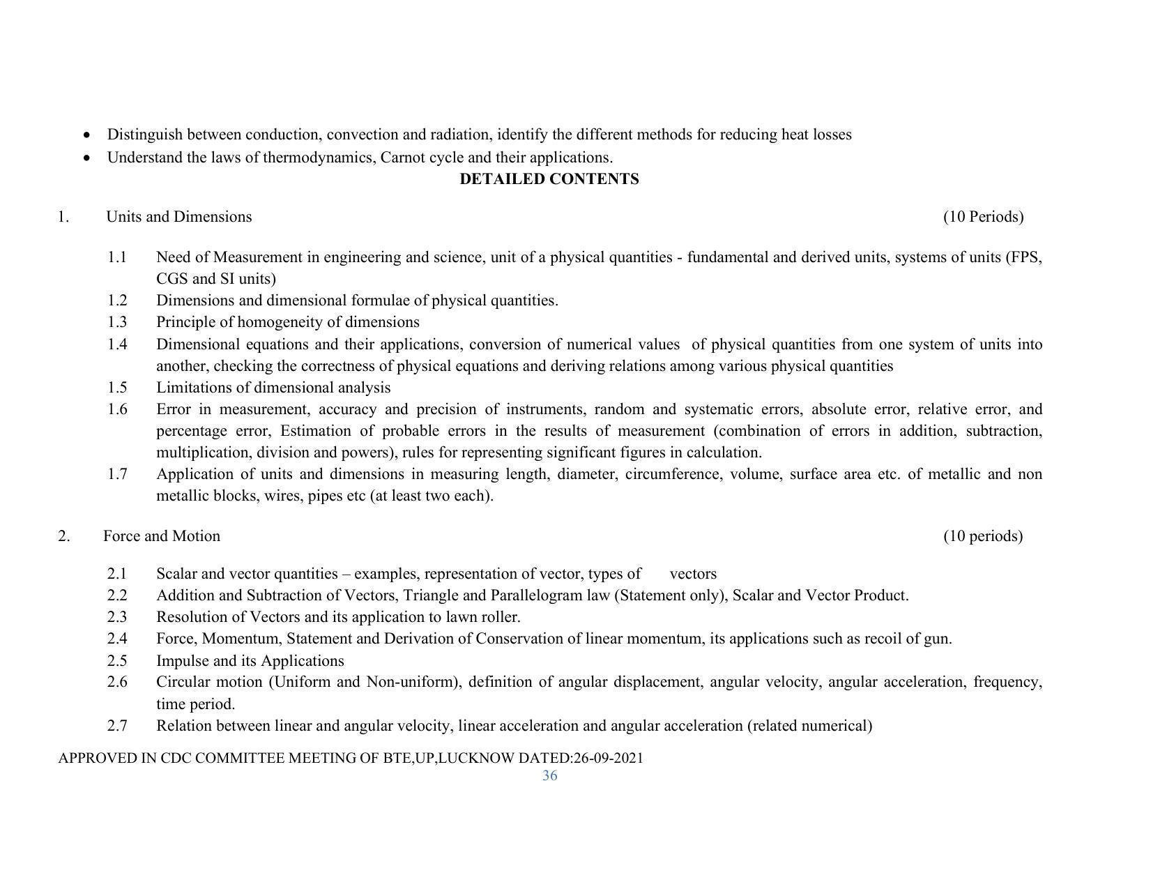SYLLABUS FOR SEMESTER SYSTEM EFFECTIVE FROM (2021-2022) - RENEWABLE ENERGY - Page 36