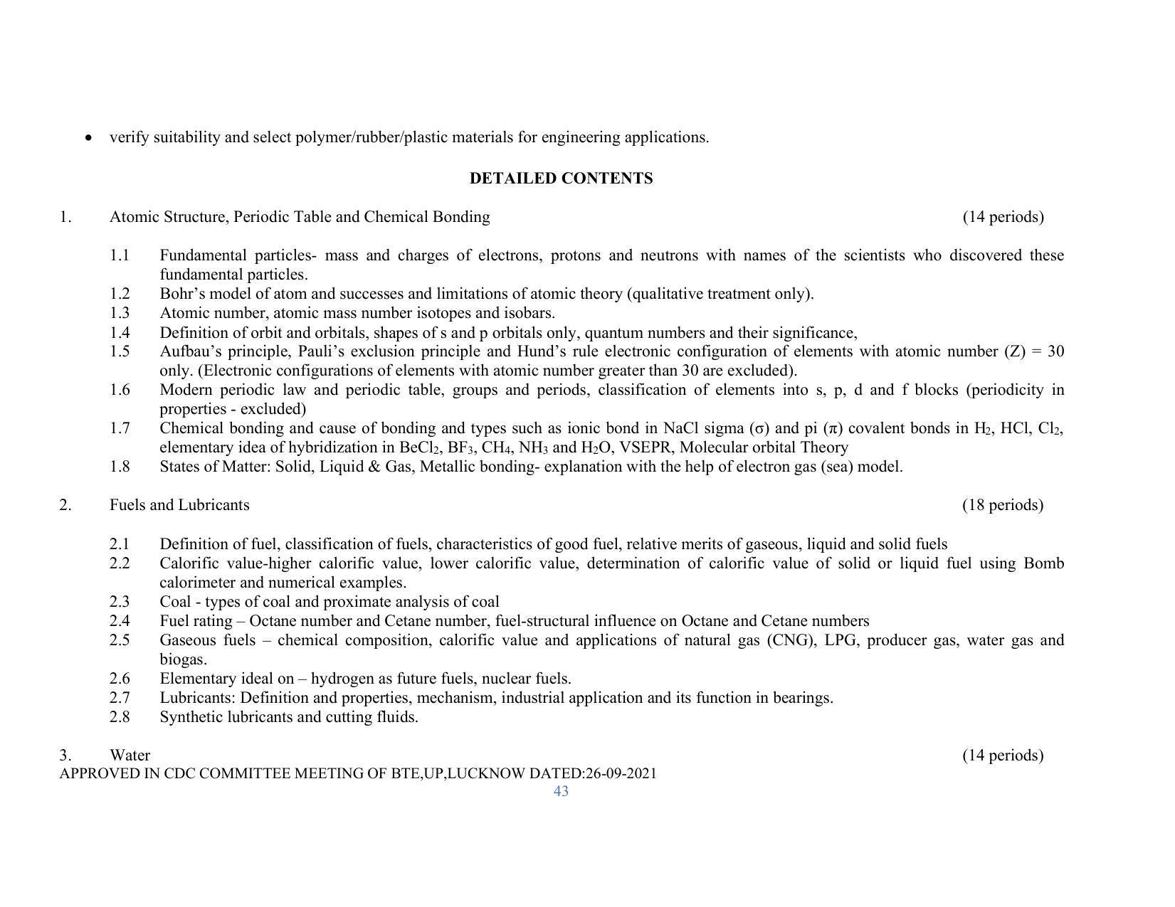 SYLLABUS FOR SEMESTER SYSTEM EFFECTIVE FROM (2021-2022) - RENEWABLE ENERGY - Page 43