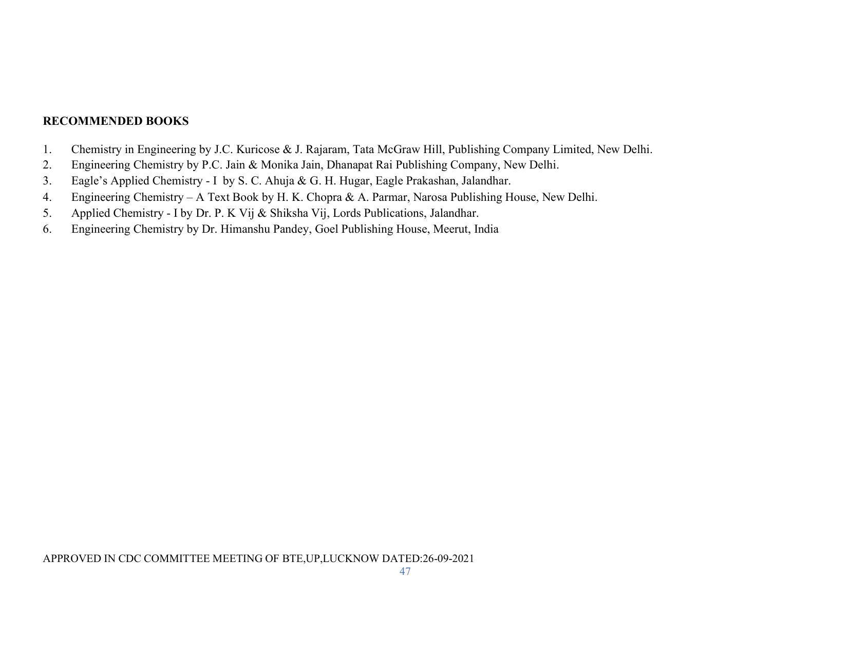 SYLLABUS FOR SEMESTER SYSTEM EFFECTIVE FROM (2021-2022) - RENEWABLE ENERGY - Page 47
