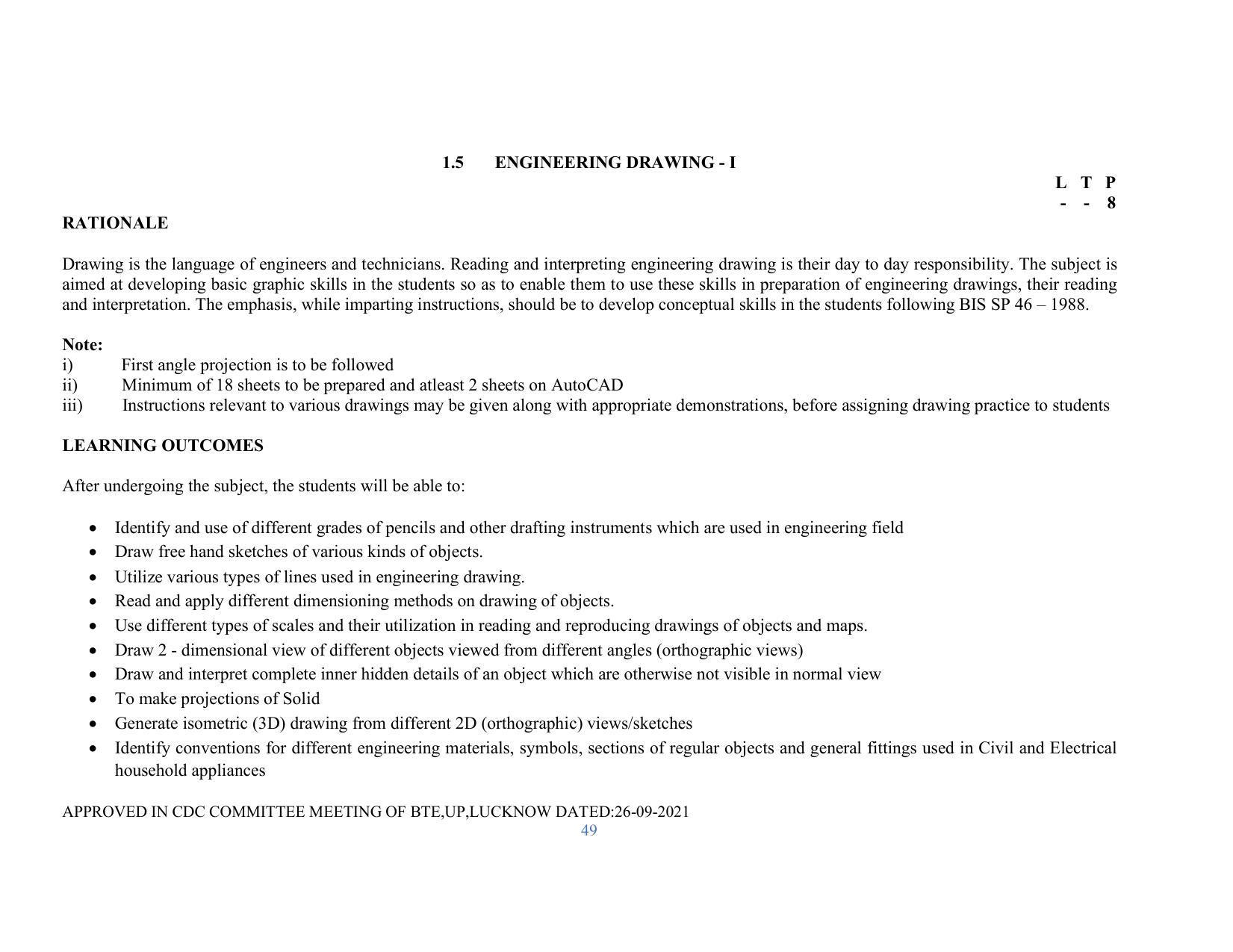 SYLLABUS FOR SEMESTER SYSTEM EFFECTIVE FROM (2021-2022) - RENEWABLE ENERGY - Page 49