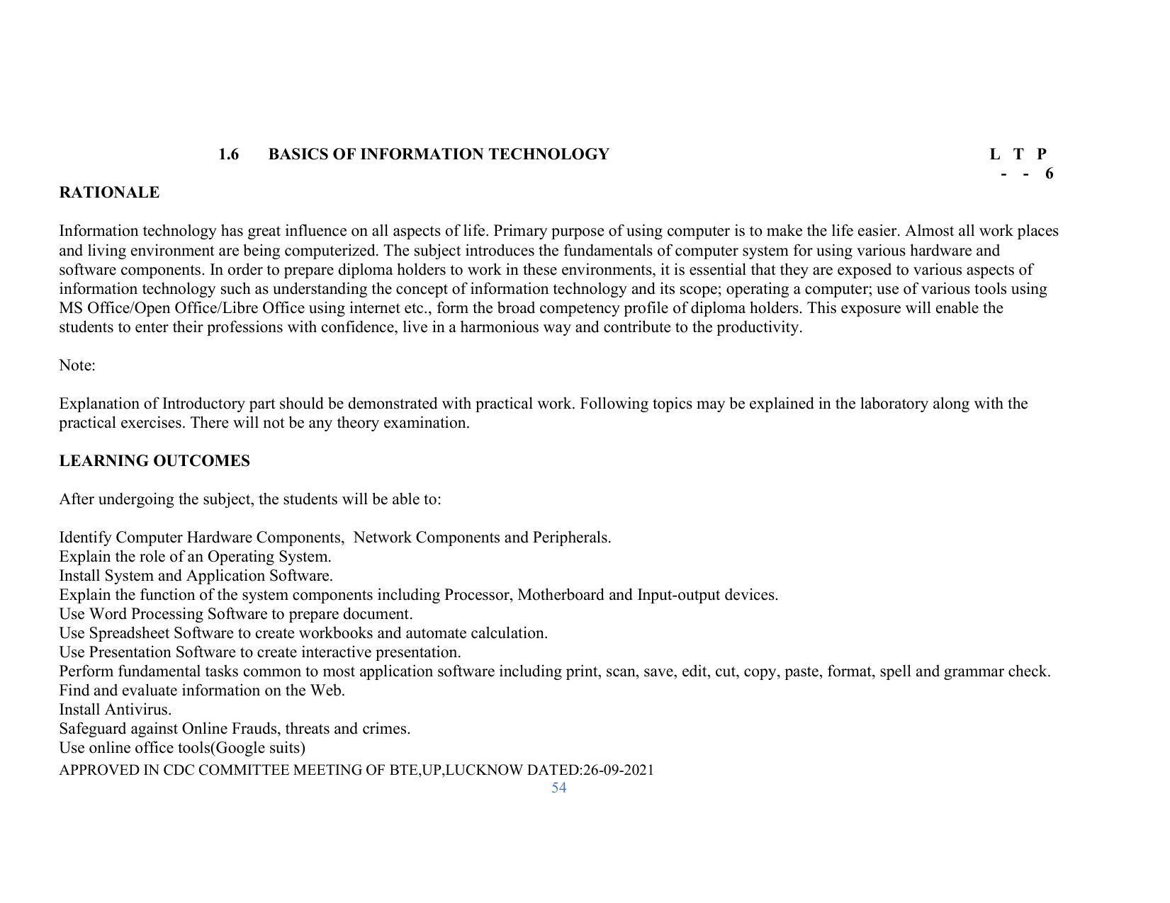 SYLLABUS FOR SEMESTER SYSTEM EFFECTIVE FROM (2021-2022) - RENEWABLE ENERGY - Page 54