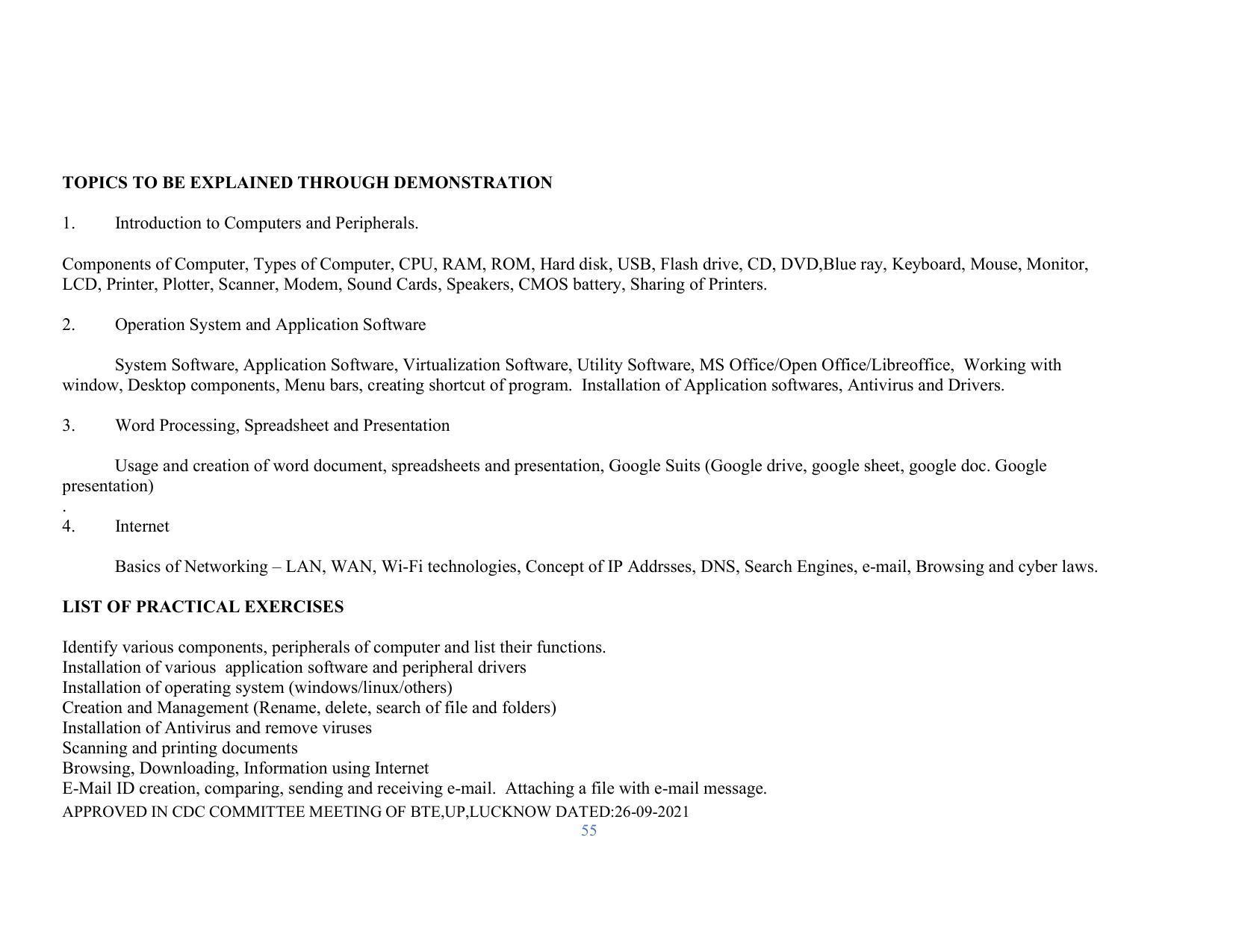 SYLLABUS FOR SEMESTER SYSTEM EFFECTIVE FROM (2021-2022) - RENEWABLE ENERGY - Page 55