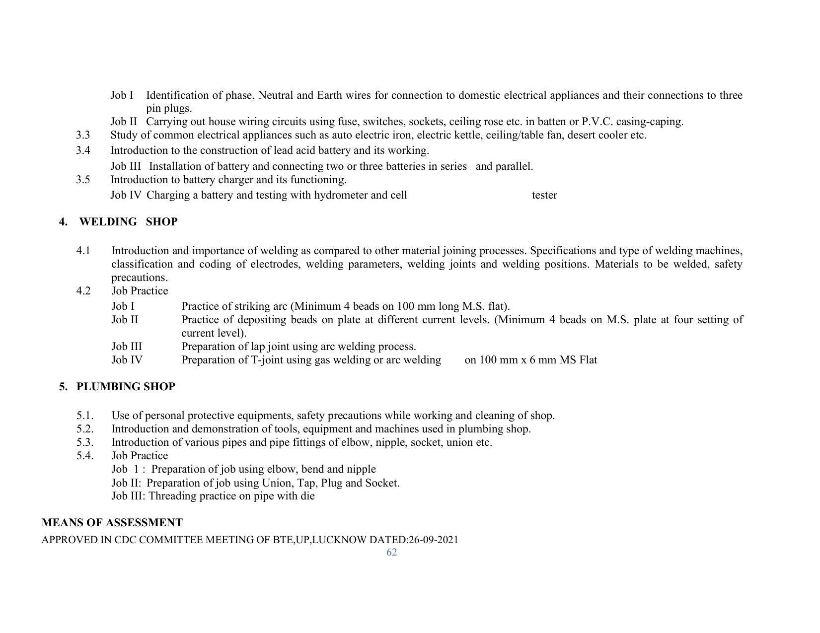 SYLLABUS FOR SEMESTER SYSTEM EFFECTIVE FROM (2021-2022) - RENEWABLE ENERGY - Page 62