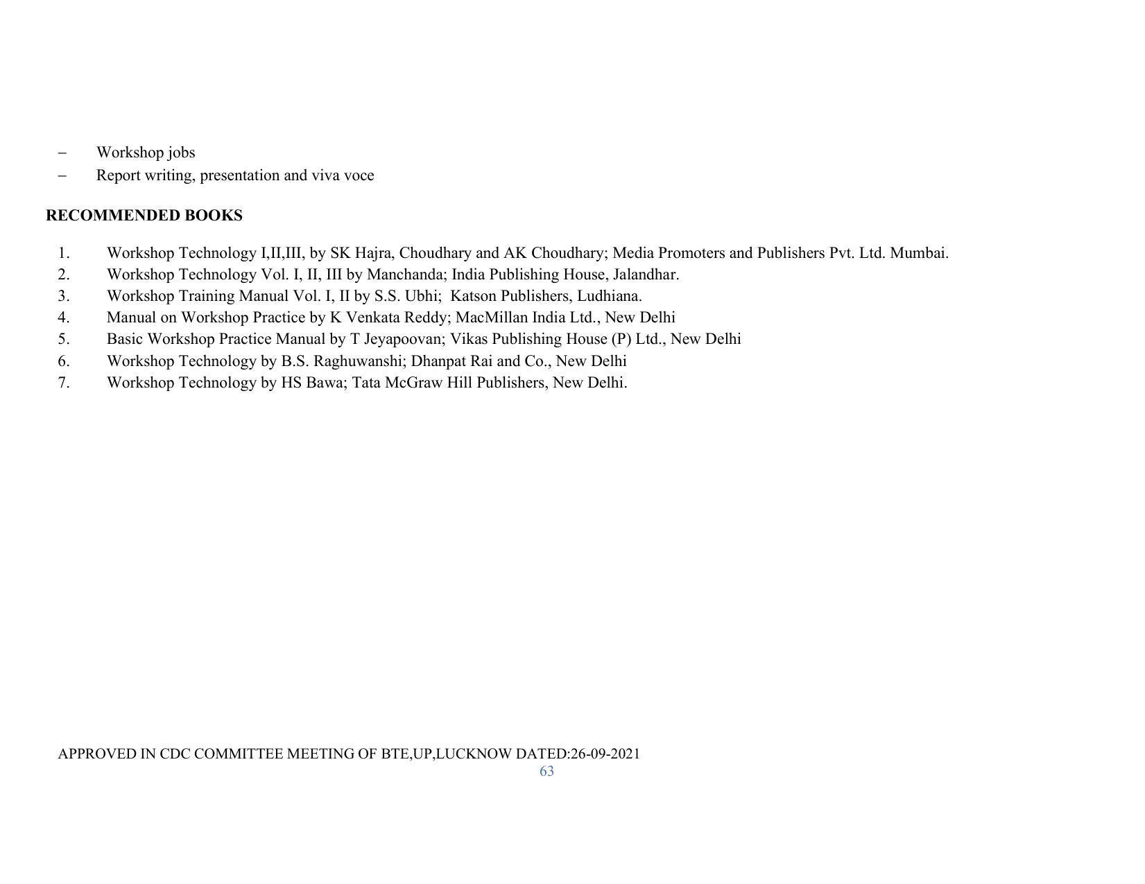 SYLLABUS FOR SEMESTER SYSTEM EFFECTIVE FROM (2021-2022) - RENEWABLE ENERGY - Page 63