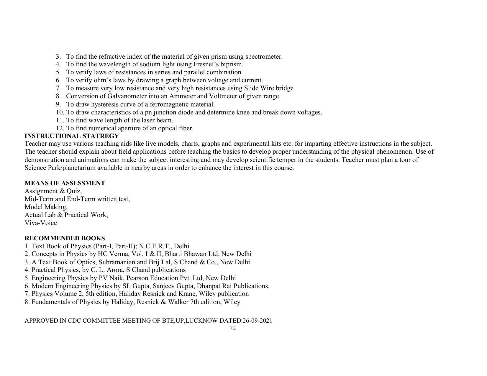 SYLLABUS FOR SEMESTER SYSTEM EFFECTIVE FROM (2021-2022) - RENEWABLE ENERGY - Page 72
