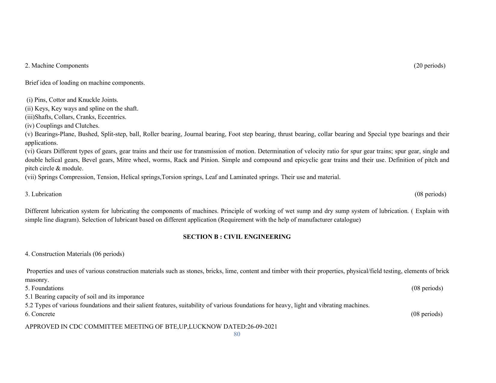 SYLLABUS FOR SEMESTER SYSTEM EFFECTIVE FROM (2021-2022) - RENEWABLE ENERGY - Page 80