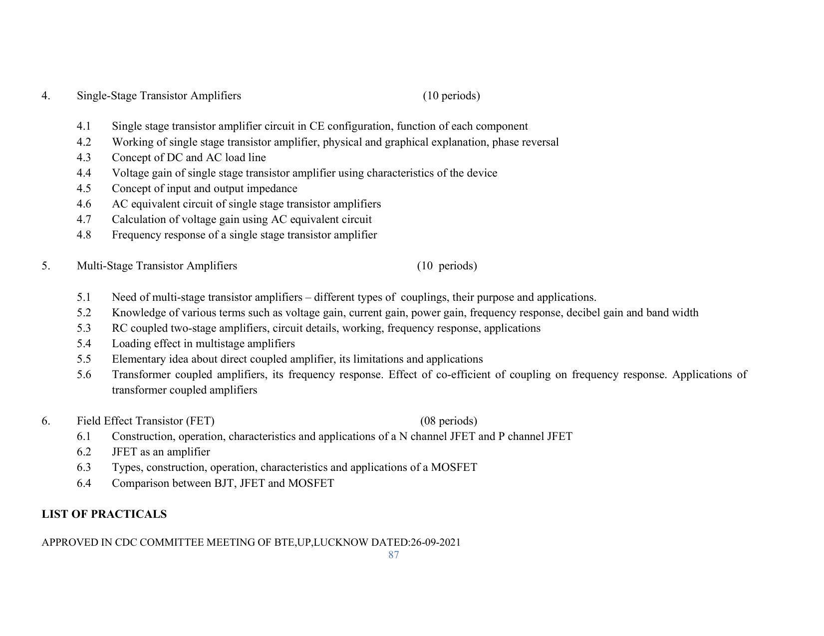 SYLLABUS FOR SEMESTER SYSTEM EFFECTIVE FROM (2021-2022) - RENEWABLE ENERGY - Page 87