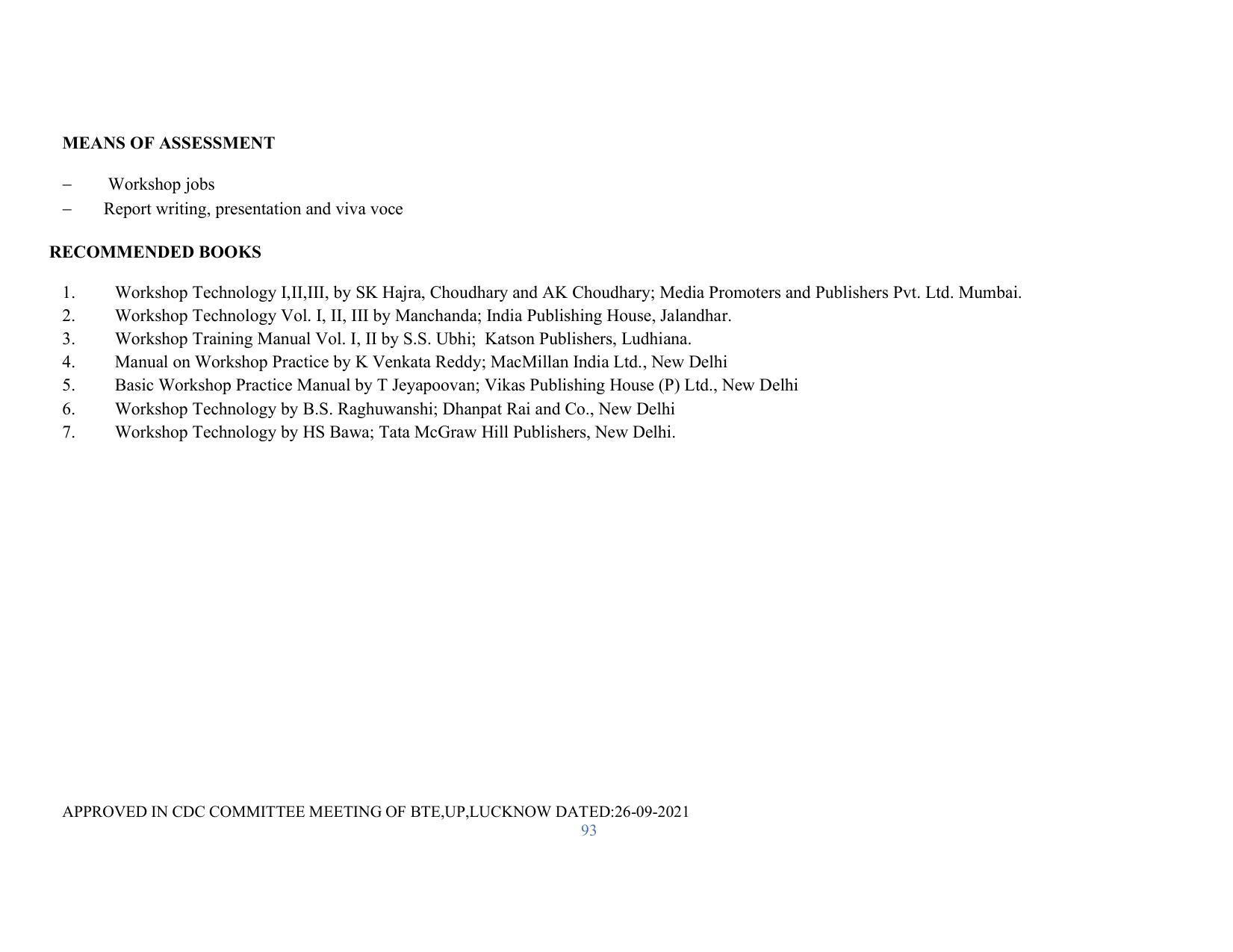 SYLLABUS FOR SEMESTER SYSTEM EFFECTIVE FROM (2021-2022) - RENEWABLE ENERGY - Page 93