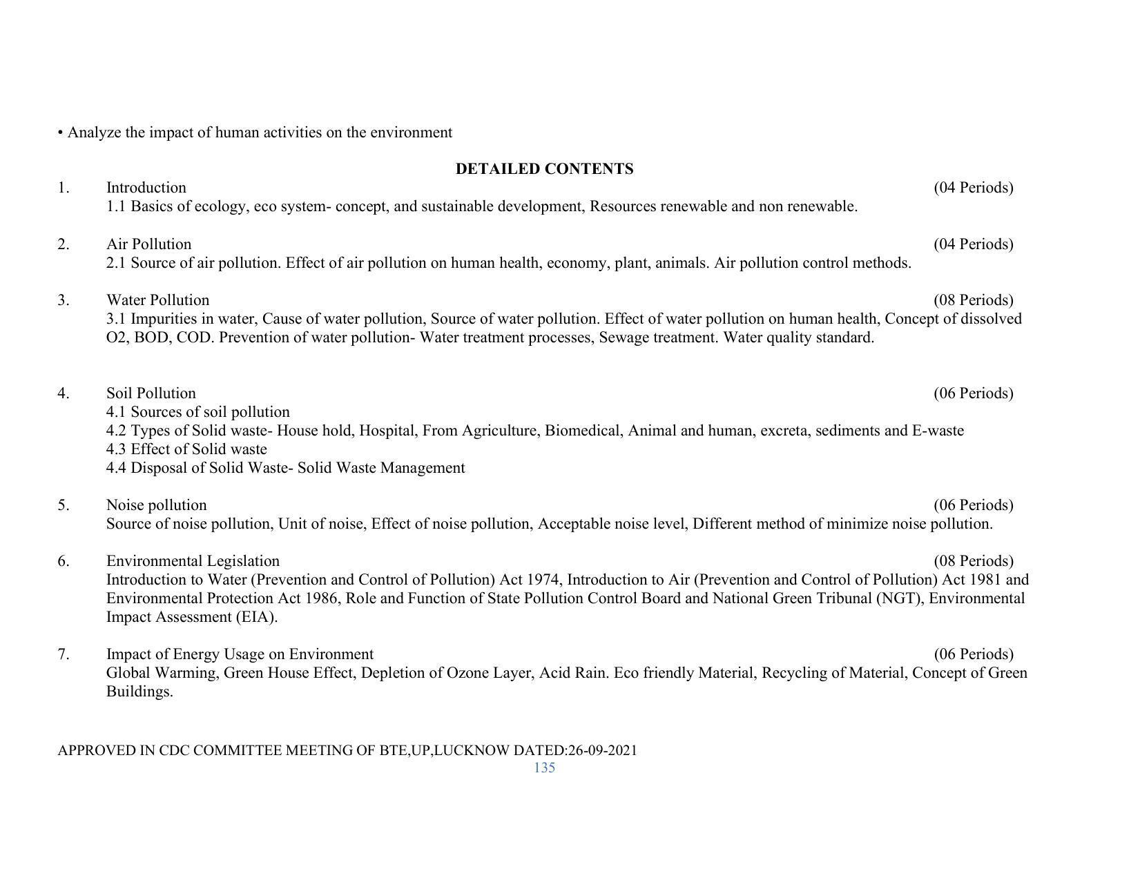 SYLLABUS FOR SEMESTER SYSTEM EFFECTIVE FROM (2021-2022) - RENEWABLE ENERGY - Page 135