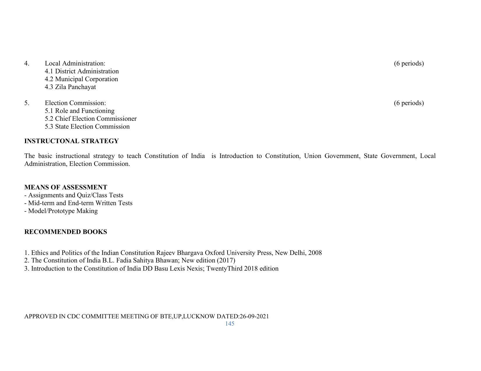 SYLLABUS FOR SEMESTER SYSTEM EFFECTIVE FROM (2021-2022) - RENEWABLE ENERGY - Page 145