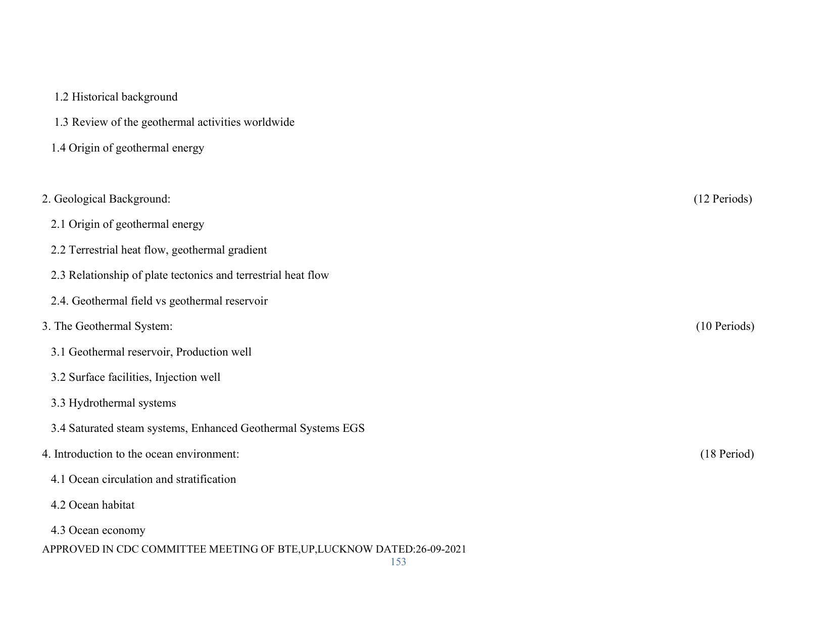 SYLLABUS FOR SEMESTER SYSTEM EFFECTIVE FROM (2021-2022) - RENEWABLE ENERGY - Page 153