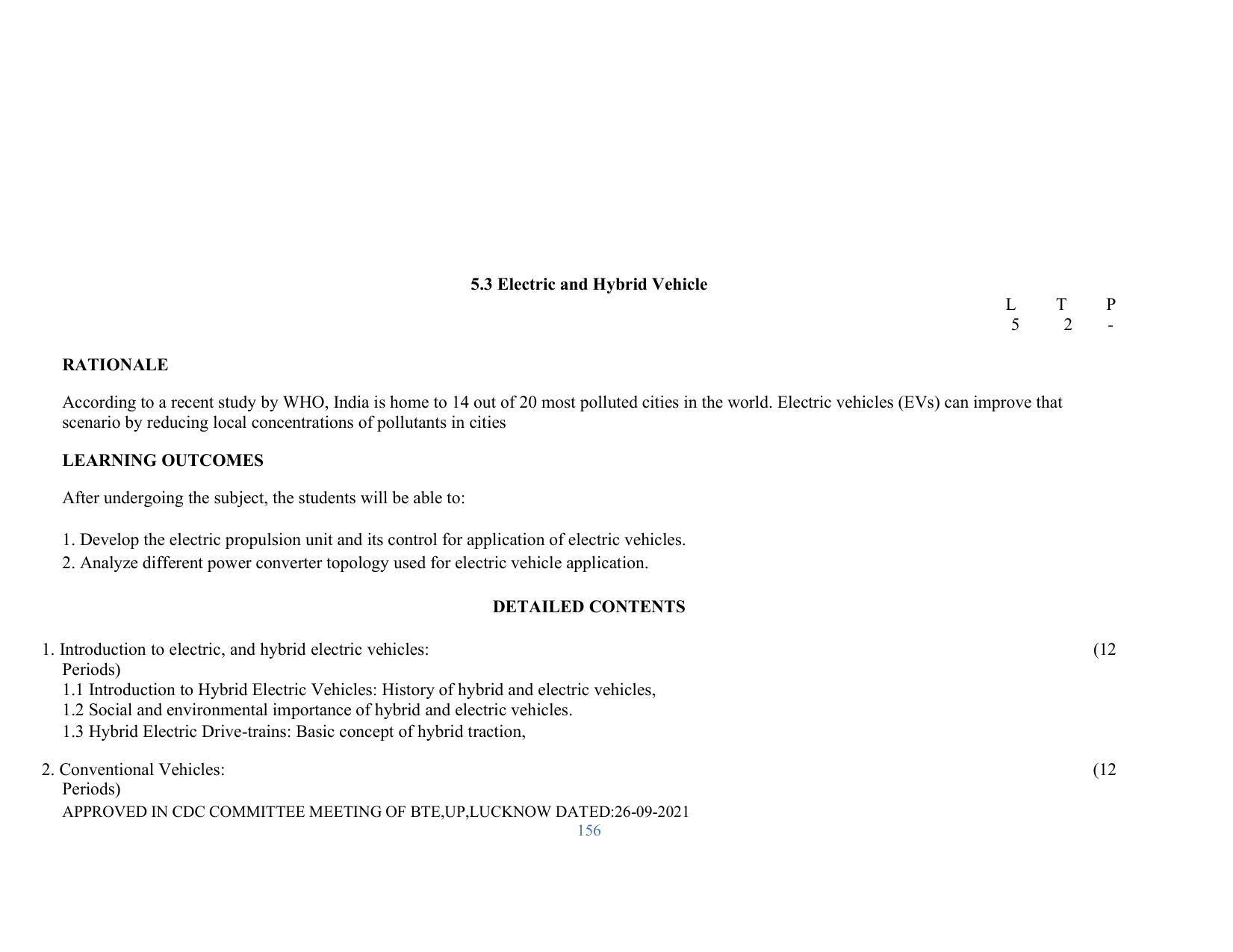 SYLLABUS FOR SEMESTER SYSTEM EFFECTIVE FROM (2021-2022) - RENEWABLE ENERGY - Page 156