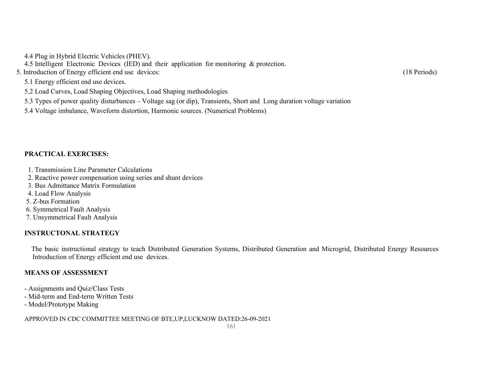 SYLLABUS FOR SEMESTER SYSTEM EFFECTIVE FROM (2021-2022) - RENEWABLE ENERGY - Page 161