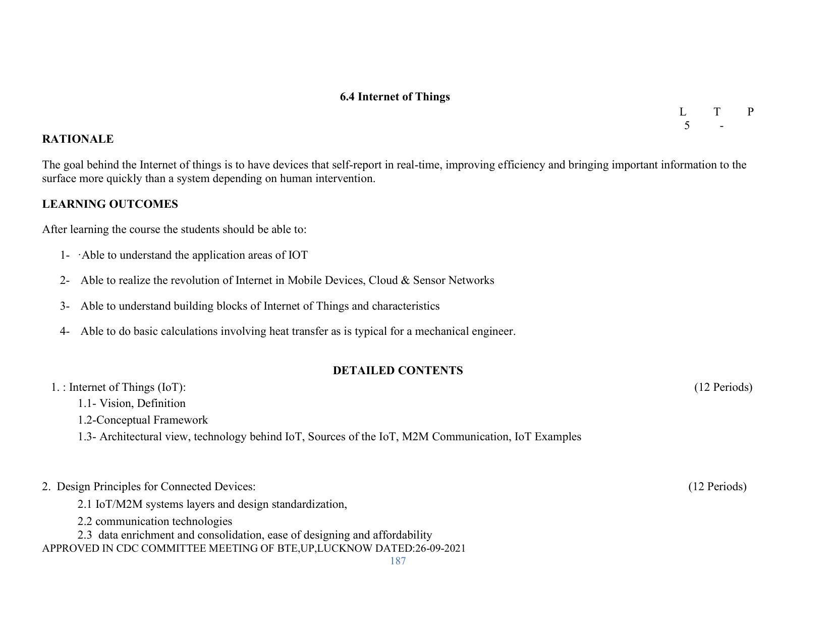 SYLLABUS FOR SEMESTER SYSTEM EFFECTIVE FROM (2021-2022) - RENEWABLE ENERGY - Page 187