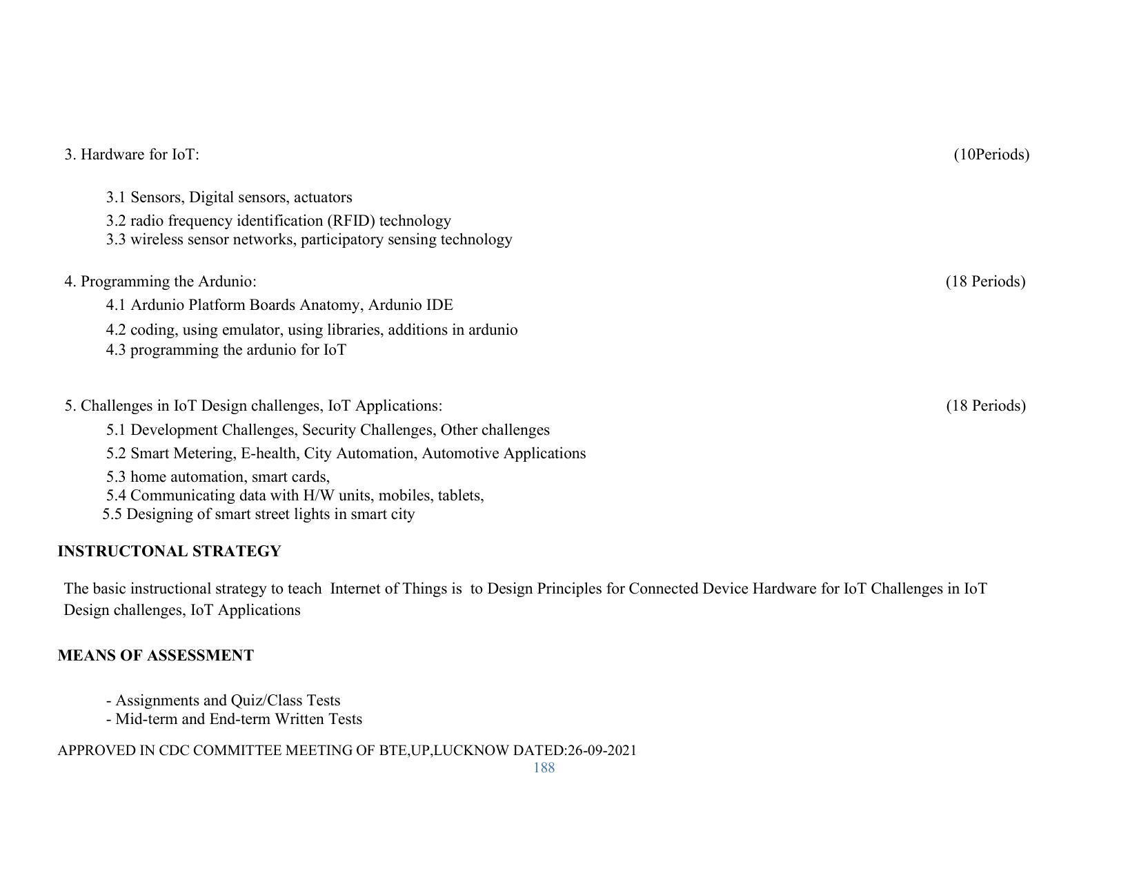 SYLLABUS FOR SEMESTER SYSTEM EFFECTIVE FROM (2021-2022) - RENEWABLE ENERGY - Page 188