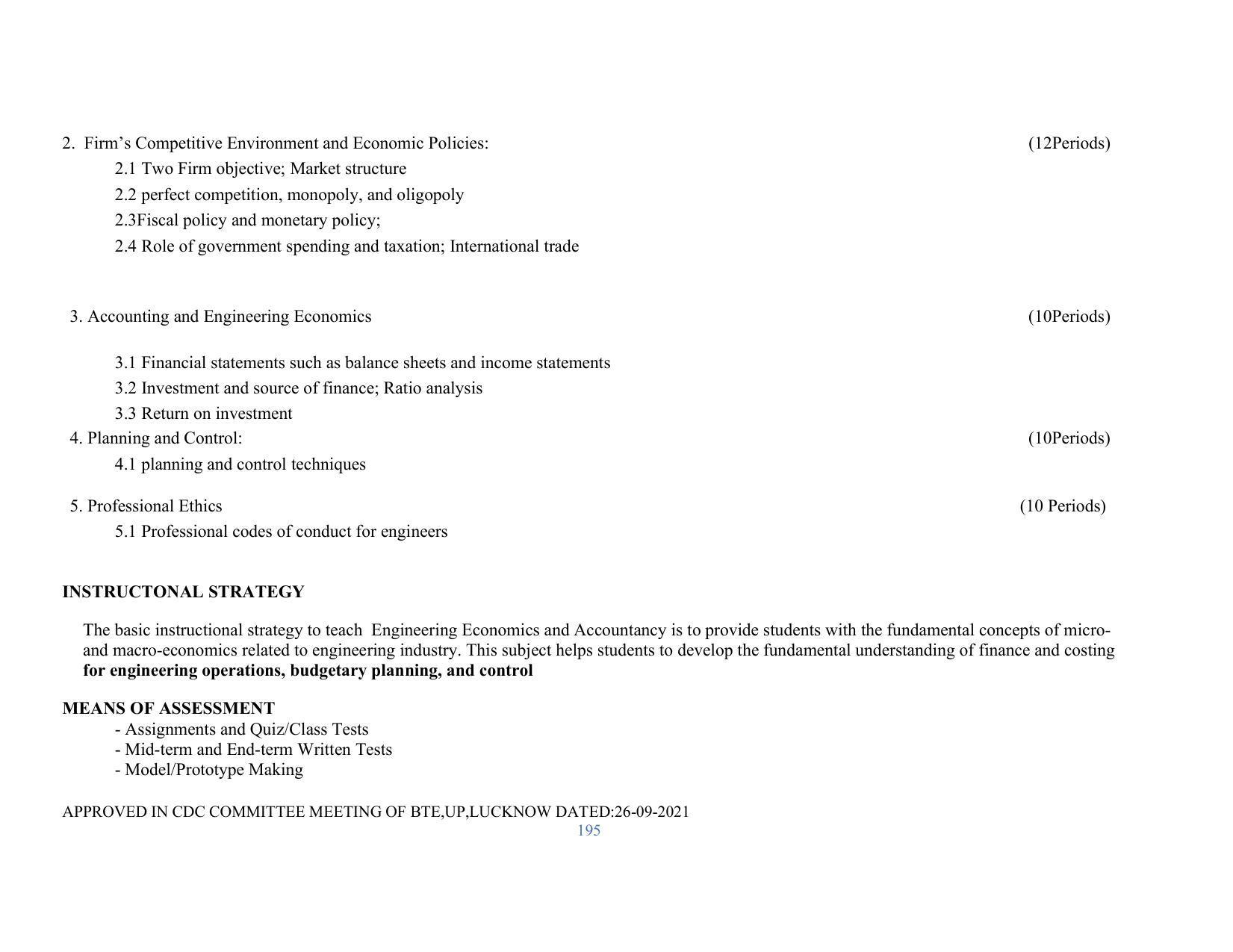 SYLLABUS FOR SEMESTER SYSTEM EFFECTIVE FROM (2021-2022) - RENEWABLE ENERGY - Page 195
