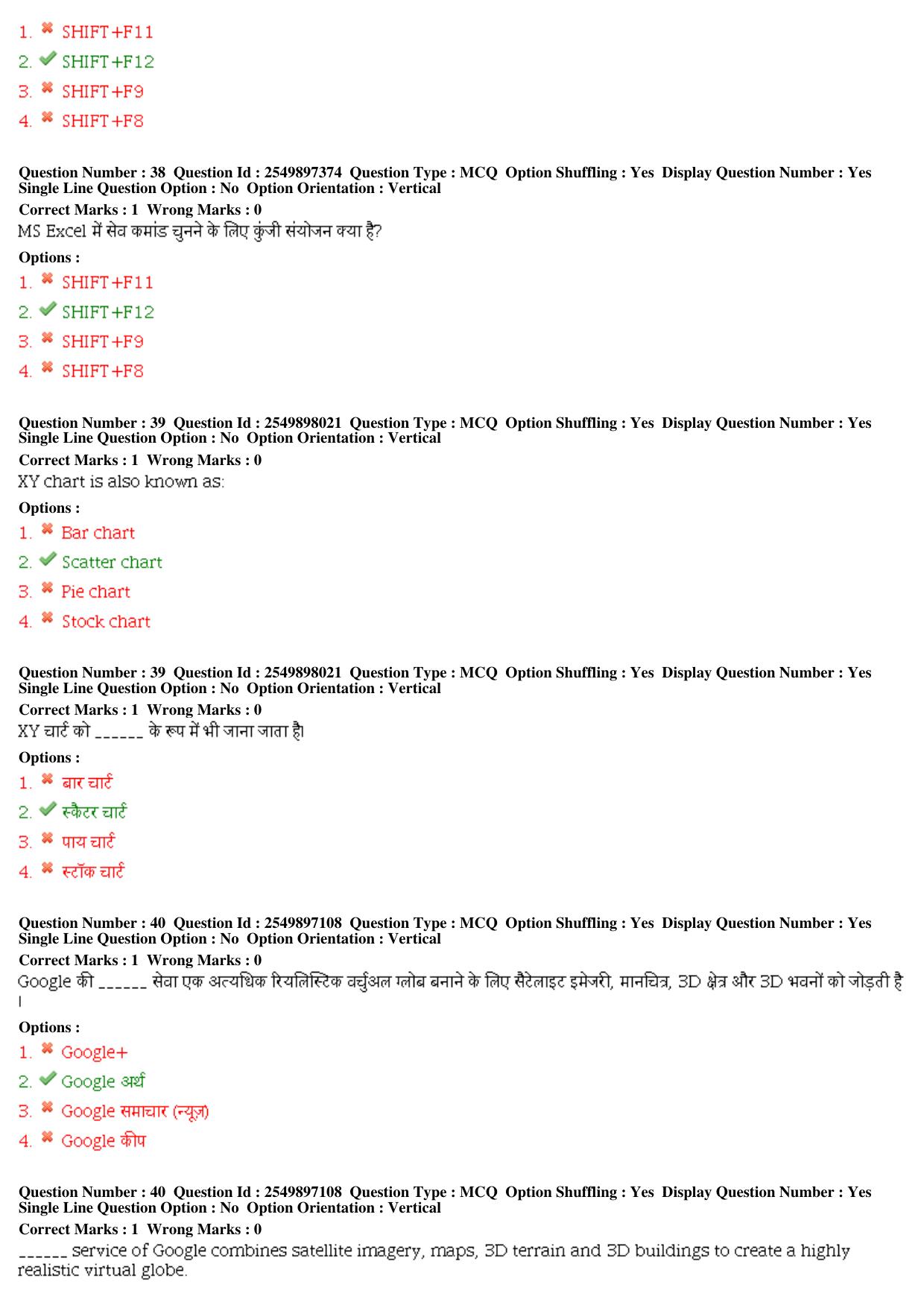MP CPCT 14th December 2019 Computer Proficiency Certification Test Question Paper Shift 1 T1 - Page 17