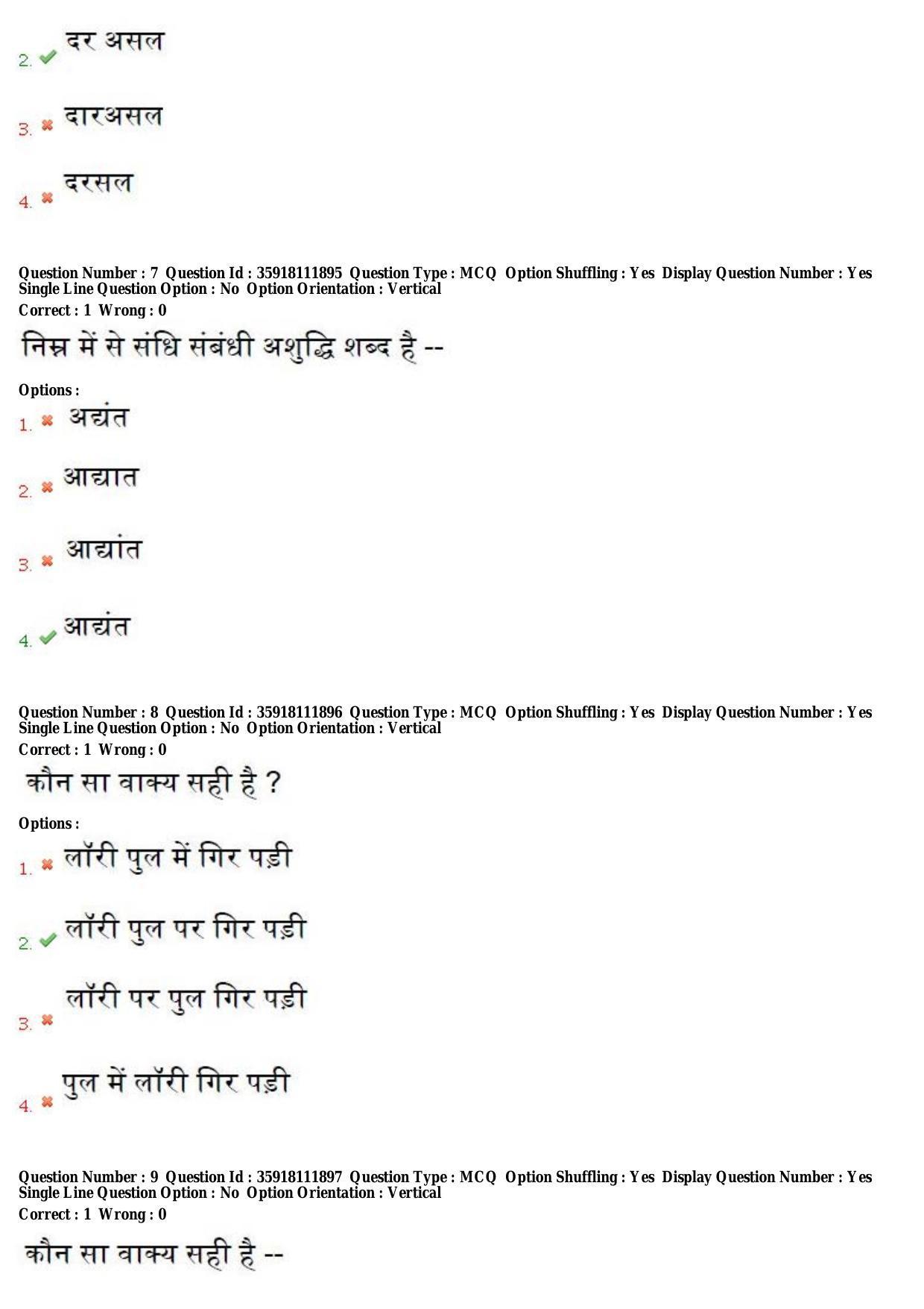 TS CPGET 2018 M.A. Hindi (Shift 1) Question Paper with Answer Key - Page 4