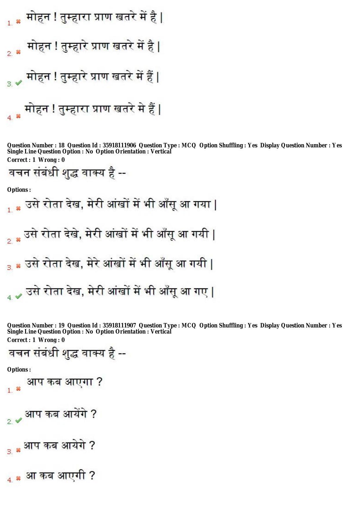 TS CPGET 2018 M.A. Hindi (Shift 1) Question Paper with Answer Key - Page 8