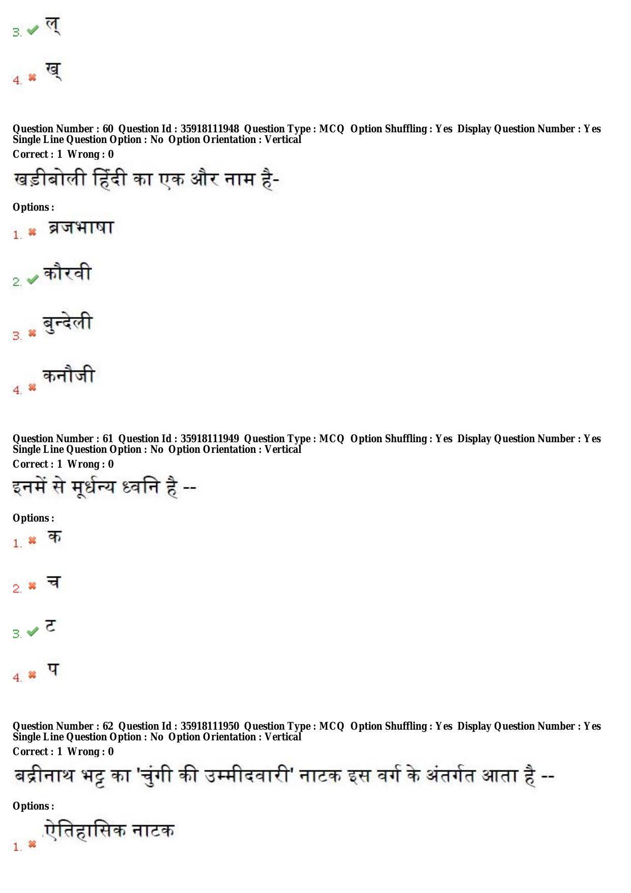 TS CPGET 2018 M.A. Hindi (Shift 1) Question Paper with Answer Key - Page 24