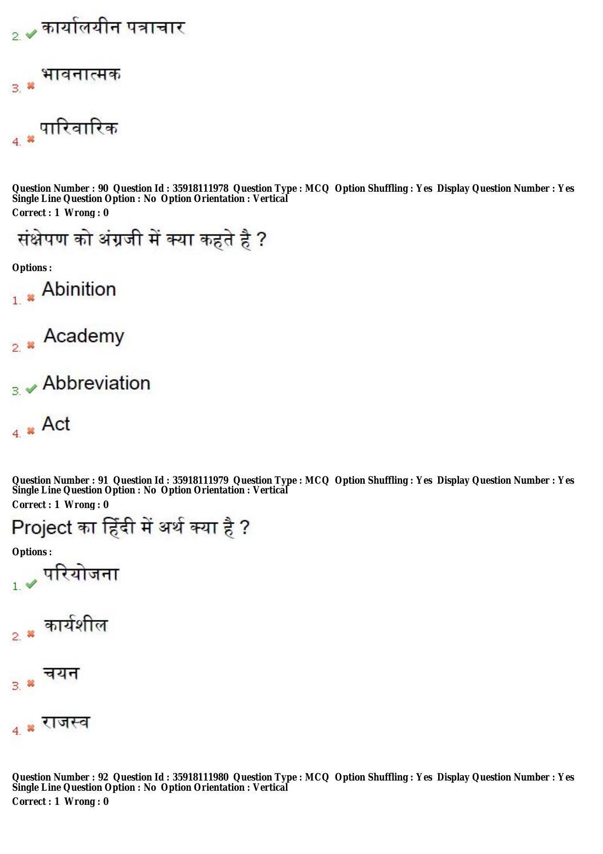 TS CPGET 2018 M.A. Hindi (Shift 1) Question Paper with Answer Key - Page 35